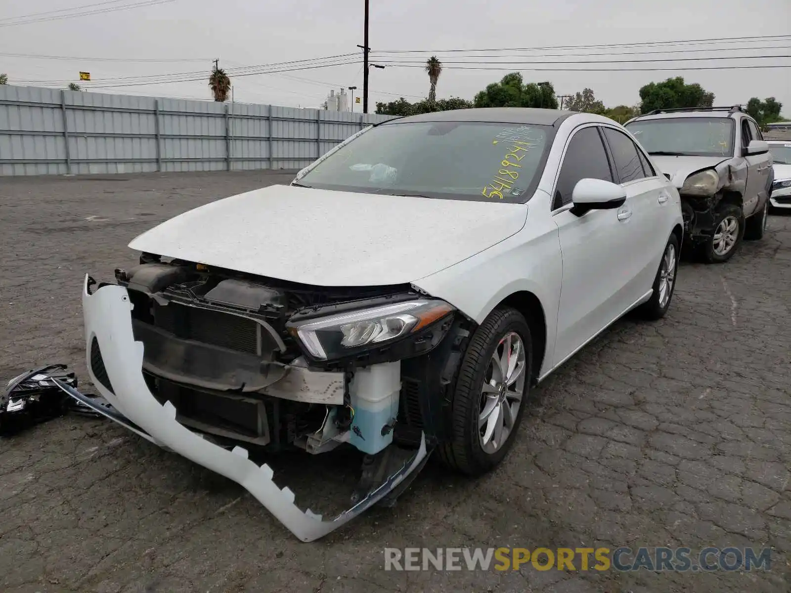 2 Photograph of a damaged car WDD3G4EB5LW038521 MERCEDES-BENZ A-CLASS 2020