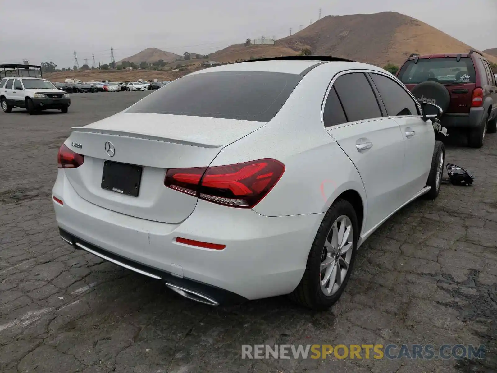 4 Photograph of a damaged car WDD3G4EB5LW038521 MERCEDES-BENZ A-CLASS 2020