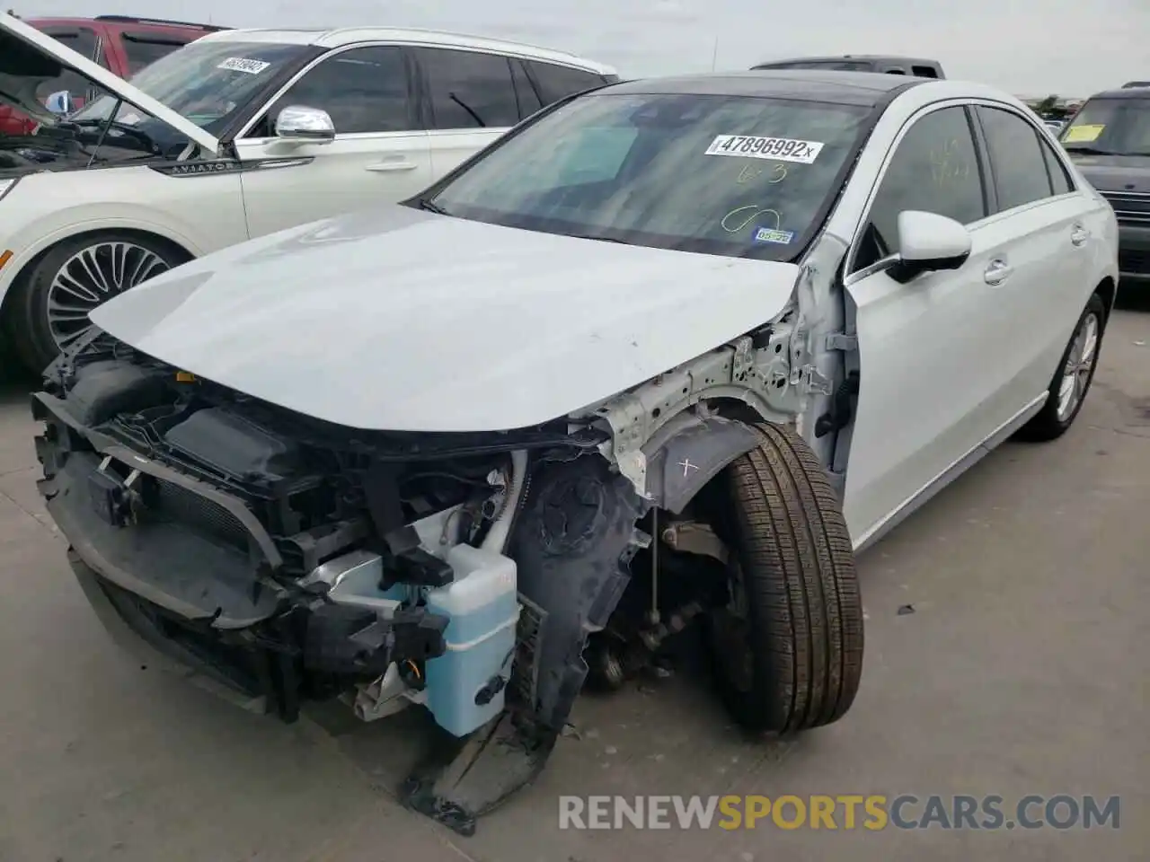 2 Photograph of a damaged car WDD3G4EB5LW039524 MERCEDES-BENZ A-CLASS 2020