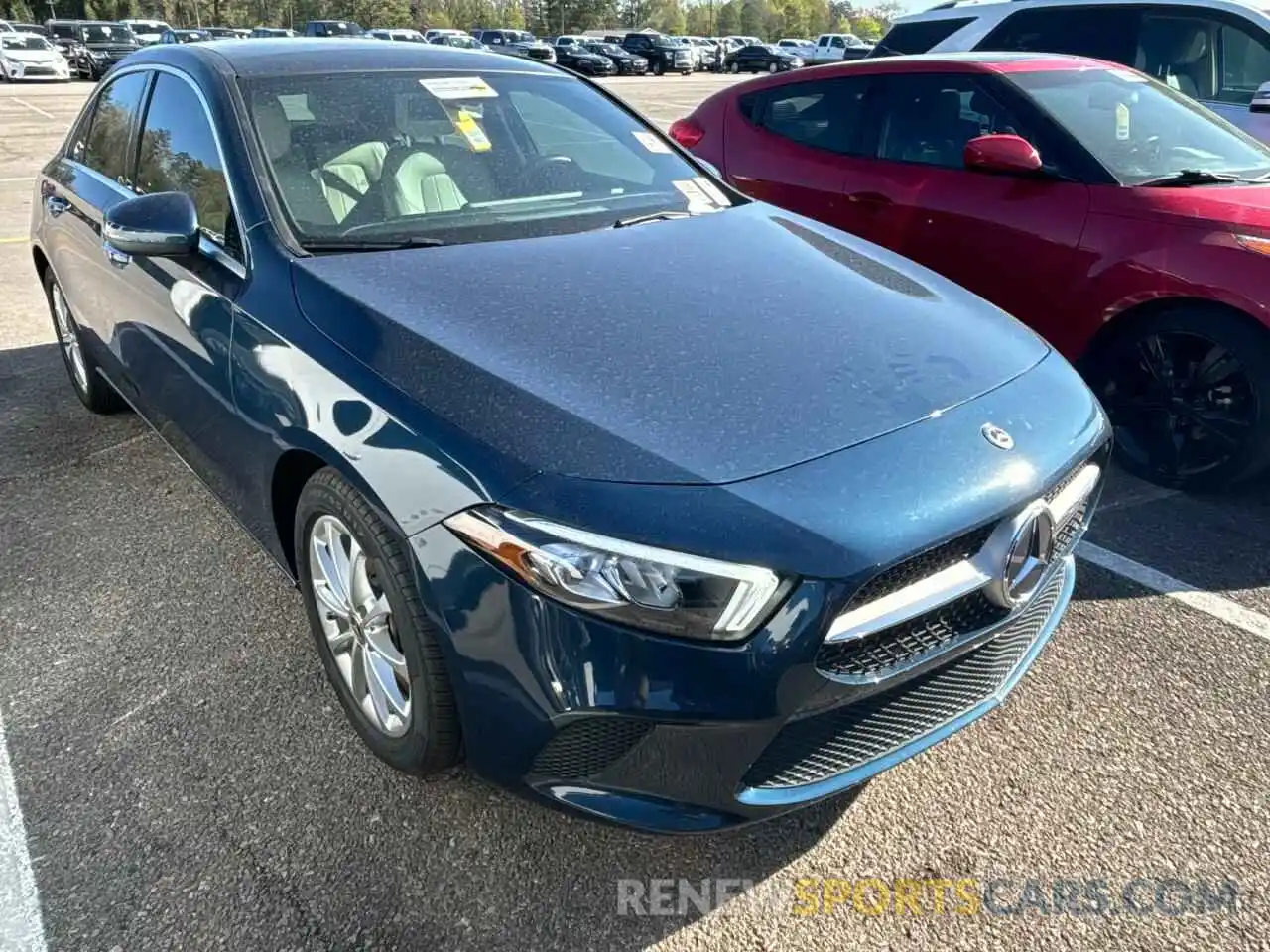 1 Photograph of a damaged car WDD3G4EB5LW039636 MERCEDES-BENZ A-CLASS 2020