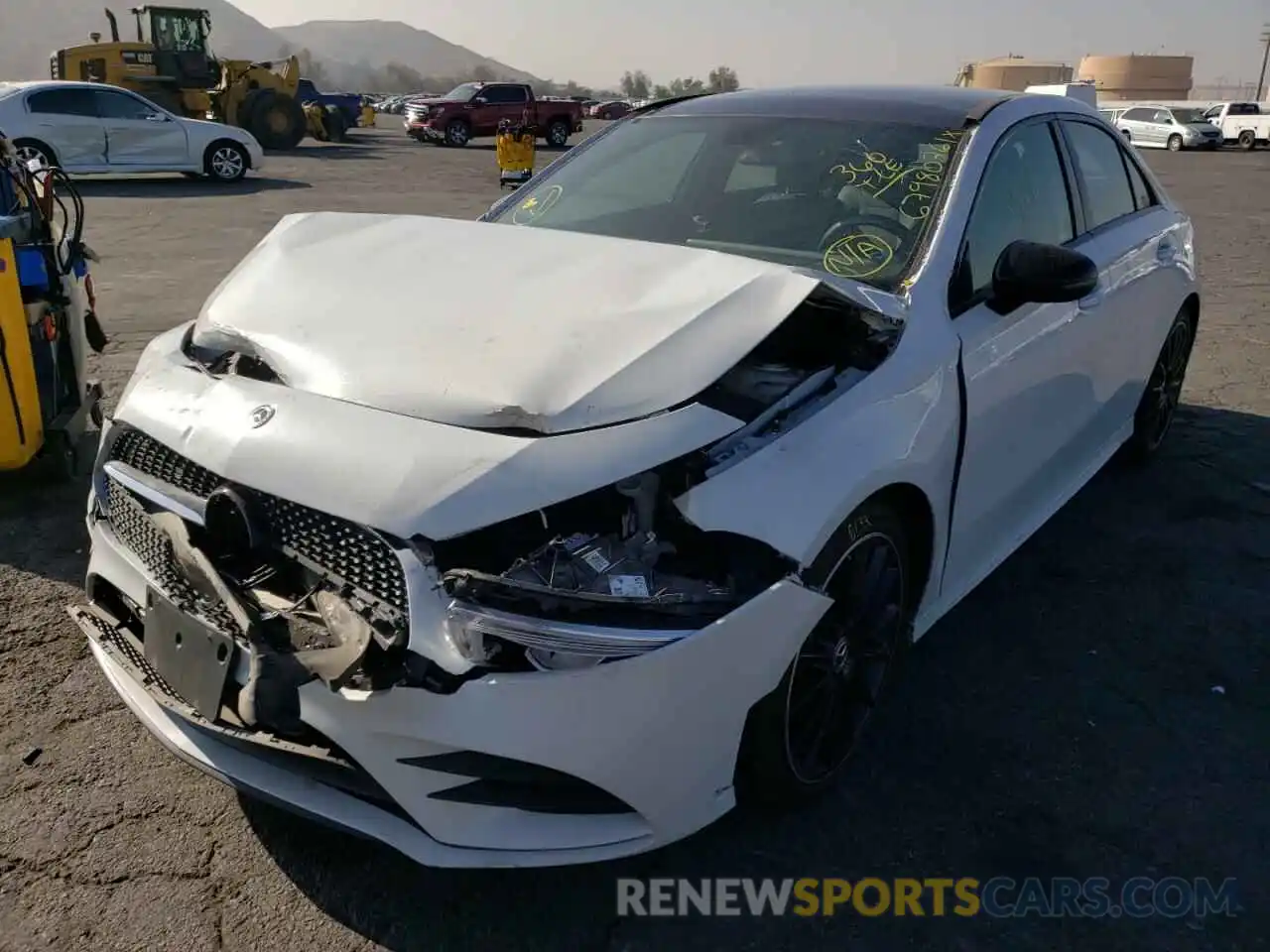 2 Photograph of a damaged car WDD3G4EB6LW039094 MERCEDES-BENZ A-CLASS 2020