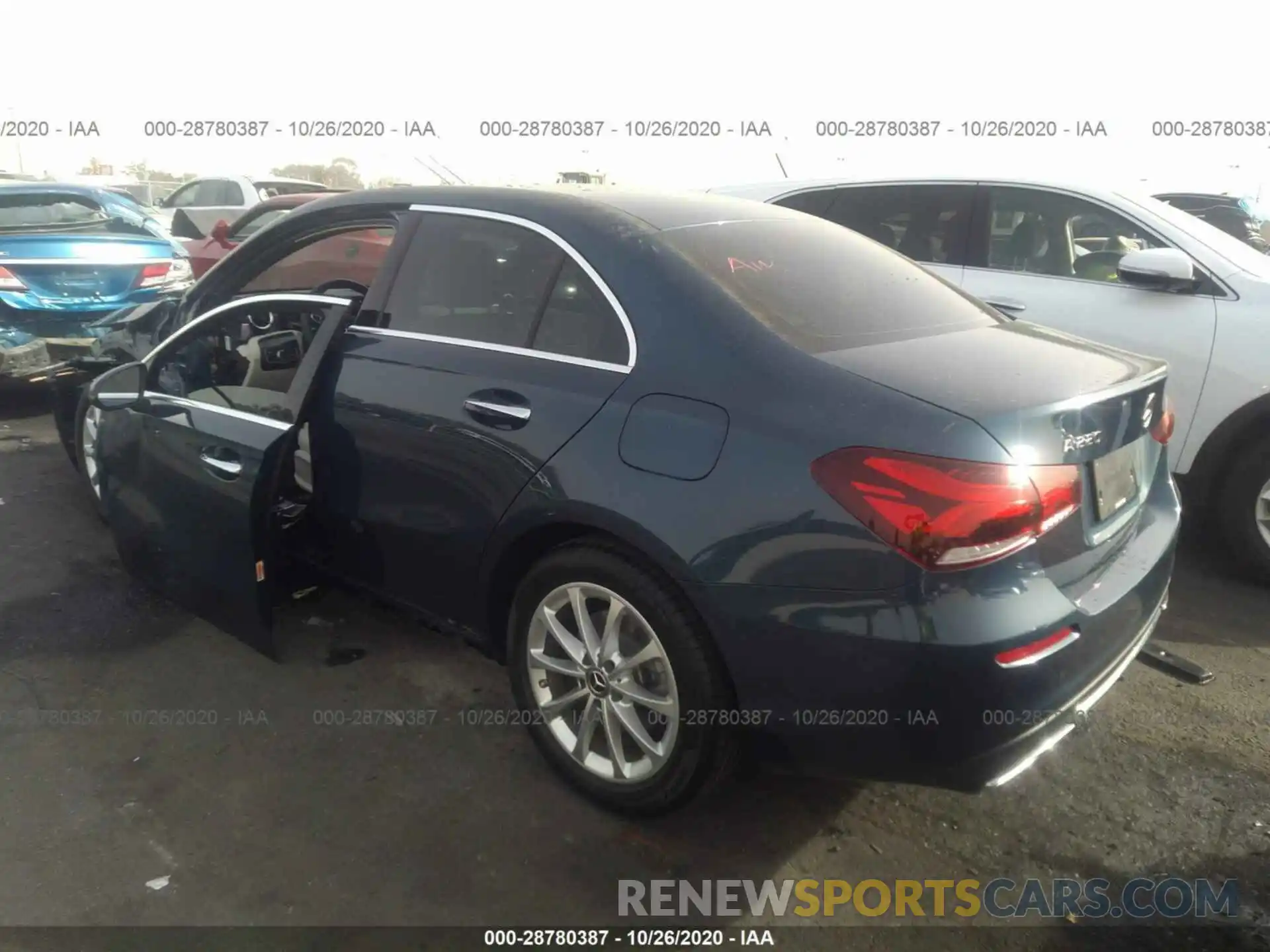 3 Photograph of a damaged car WDD3G4EB7LW040612 MERCEDES-BENZ A-CLASS 2020