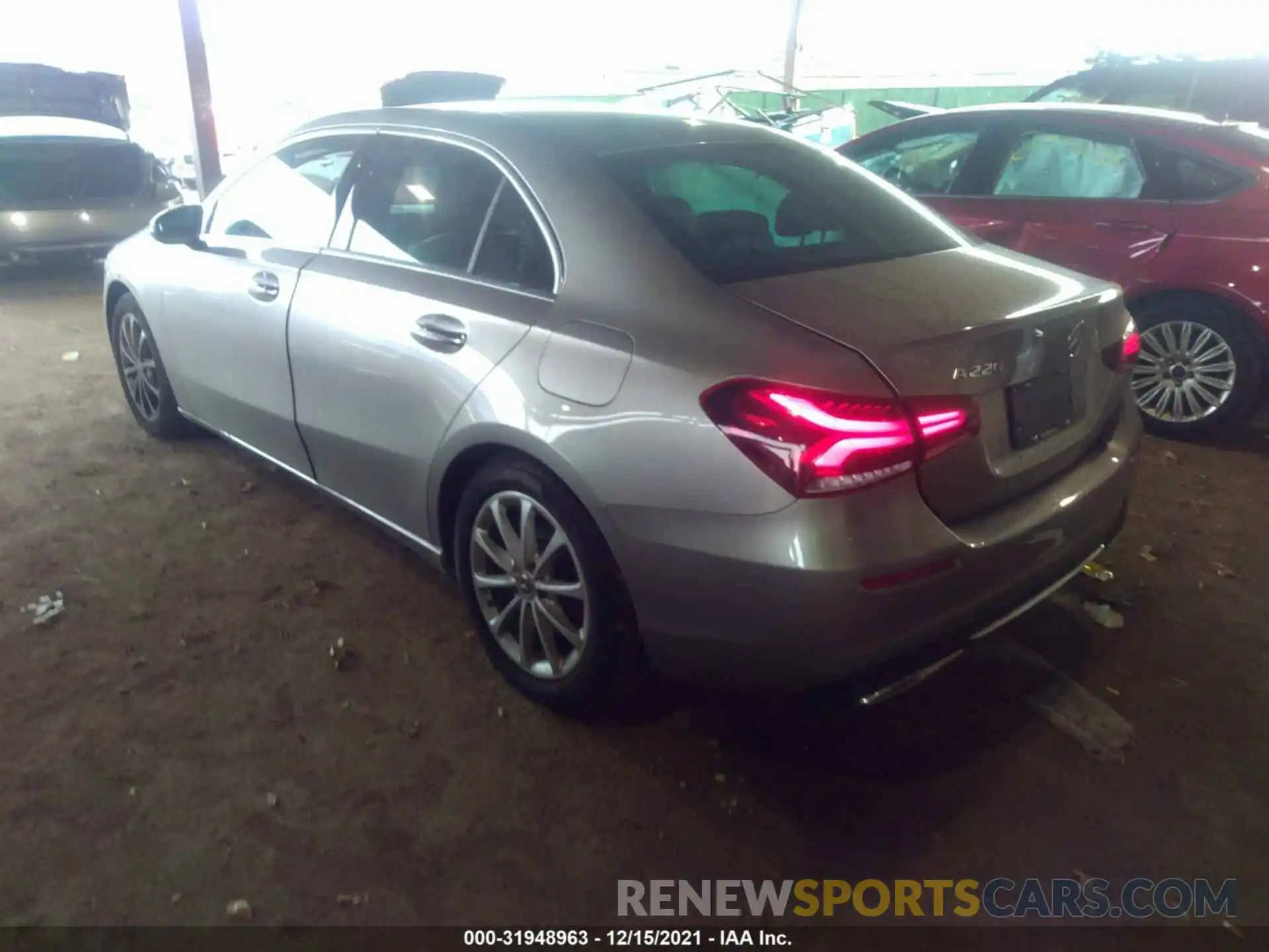 3 Photograph of a damaged car WDD3G4EB8LW041896 MERCEDES-BENZ A-CLASS 2020