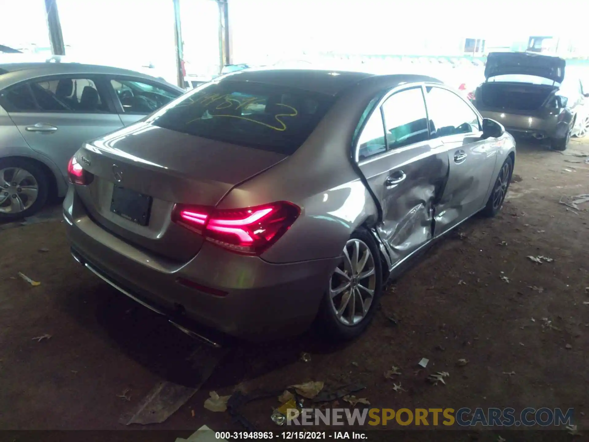 4 Photograph of a damaged car WDD3G4EB8LW041896 MERCEDES-BENZ A-CLASS 2020