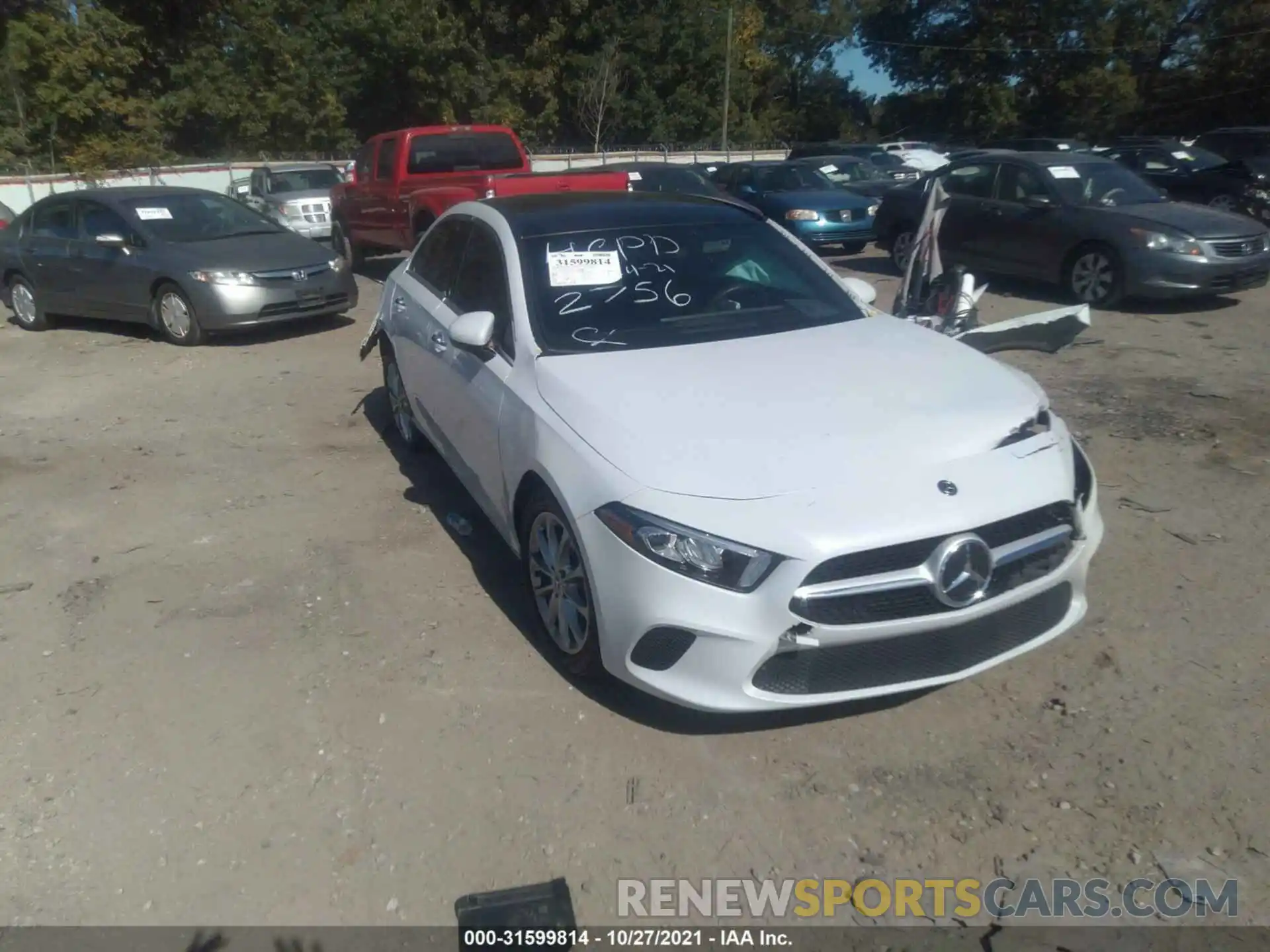 1 Photograph of a damaged car WDD3G4EB8LW042756 MERCEDES-BENZ A-CLASS 2020