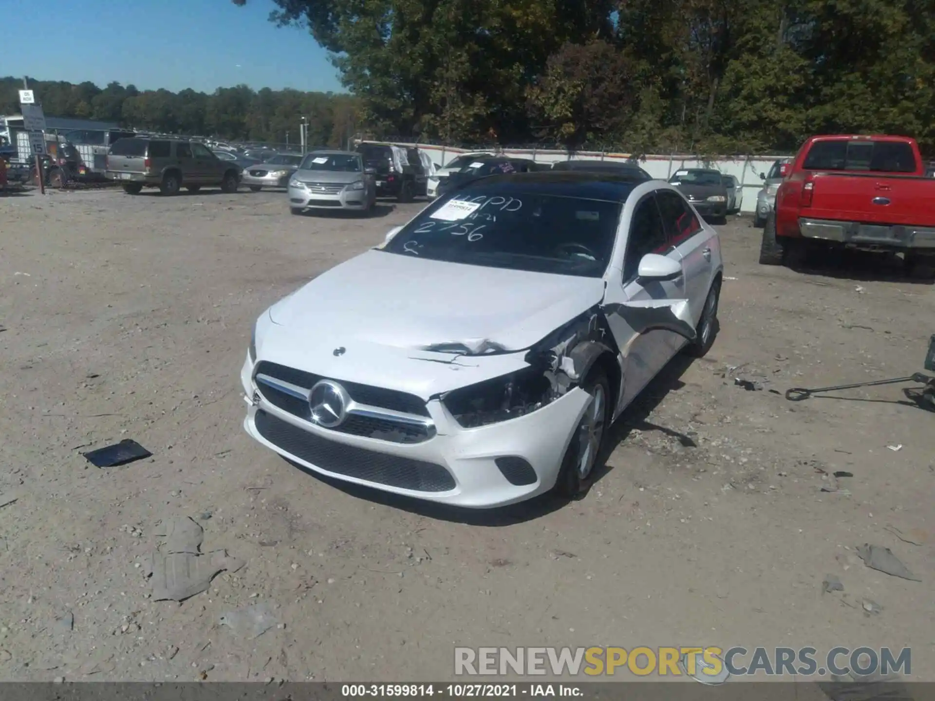 2 Photograph of a damaged car WDD3G4EB8LW042756 MERCEDES-BENZ A-CLASS 2020