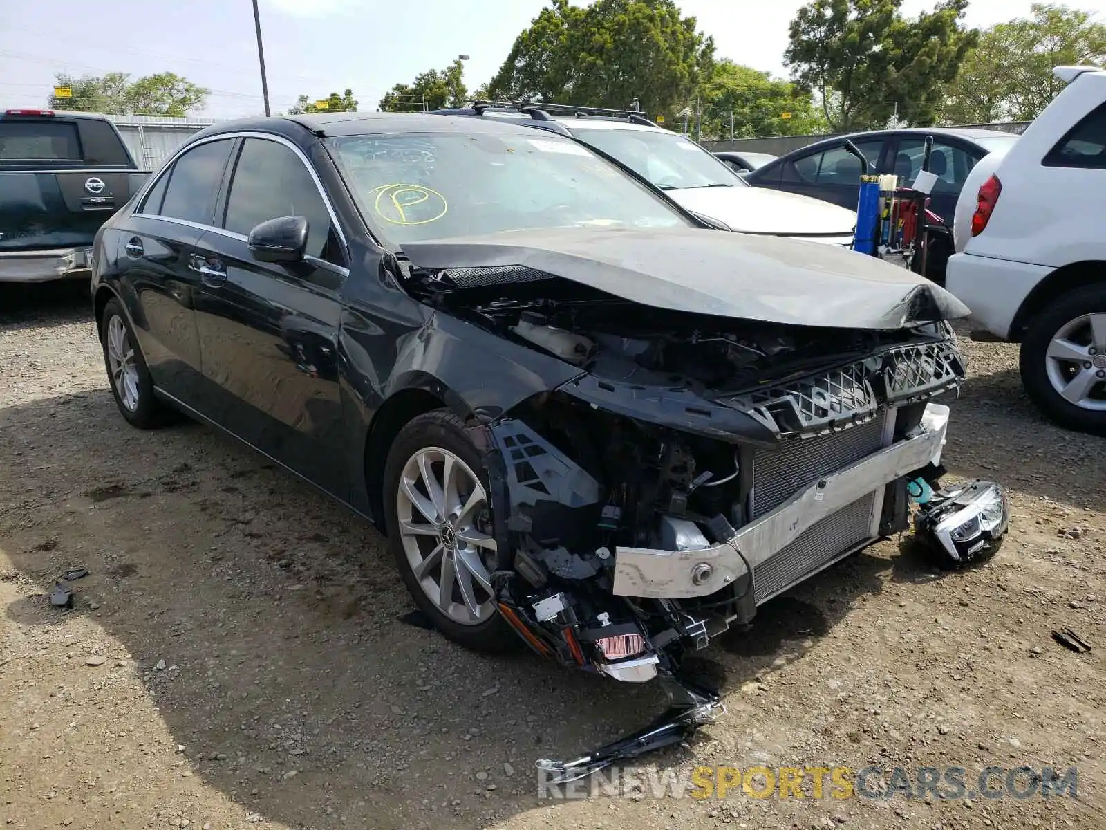 1 Photograph of a damaged car WDD3G4EB9LW036500 MERCEDES-BENZ A-CLASS 2020