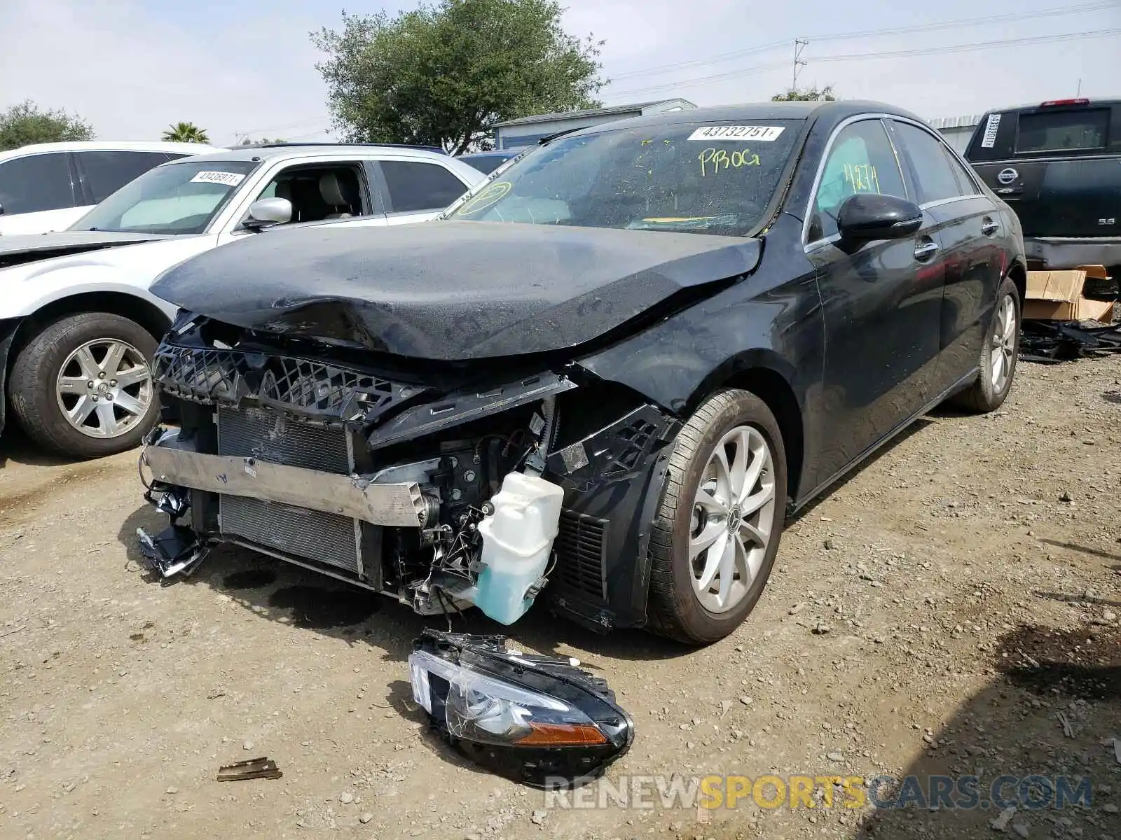 2 Photograph of a damaged car WDD3G4EB9LW036500 MERCEDES-BENZ A-CLASS 2020