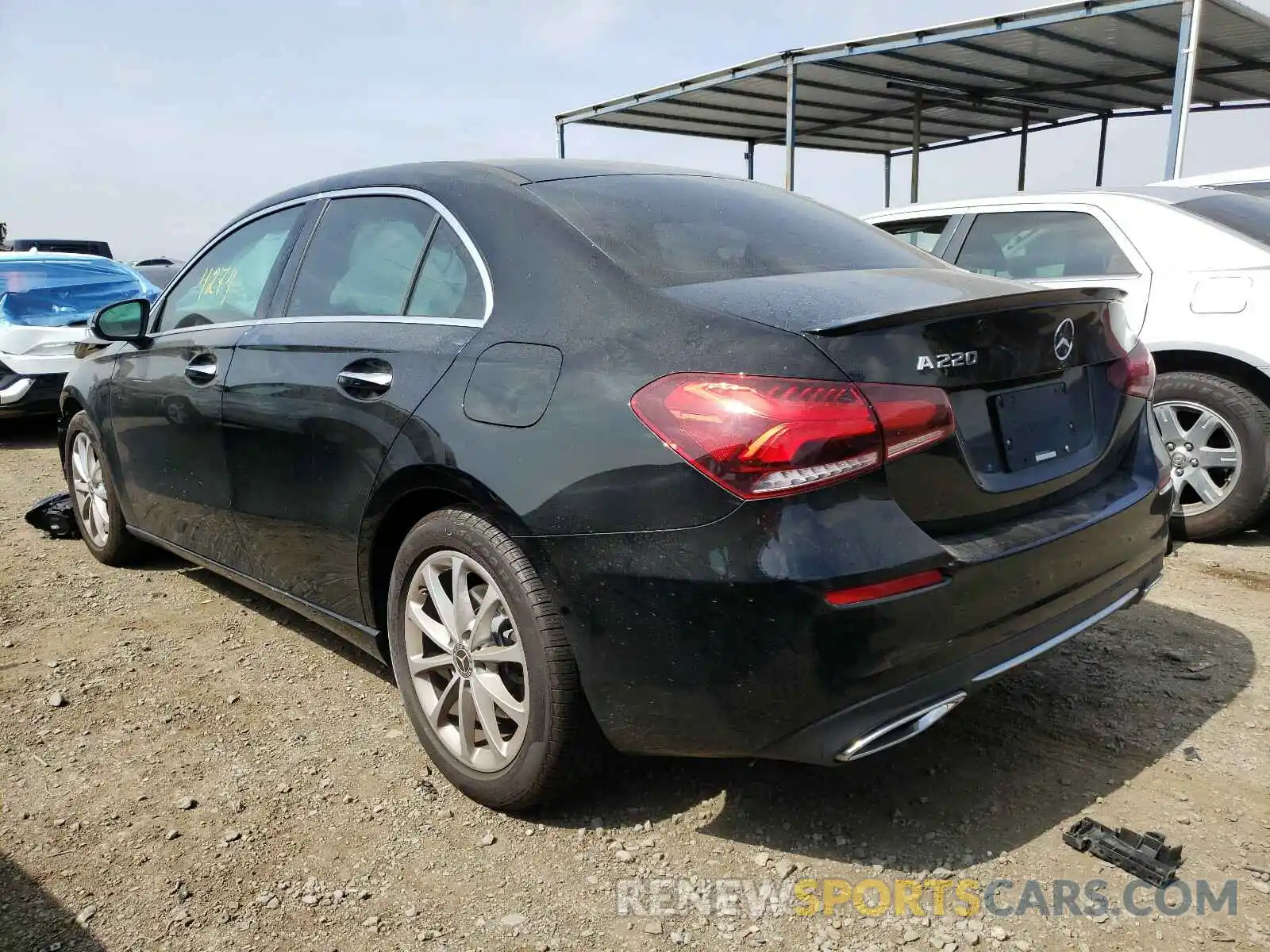 3 Photograph of a damaged car WDD3G4EB9LW036500 MERCEDES-BENZ A-CLASS 2020