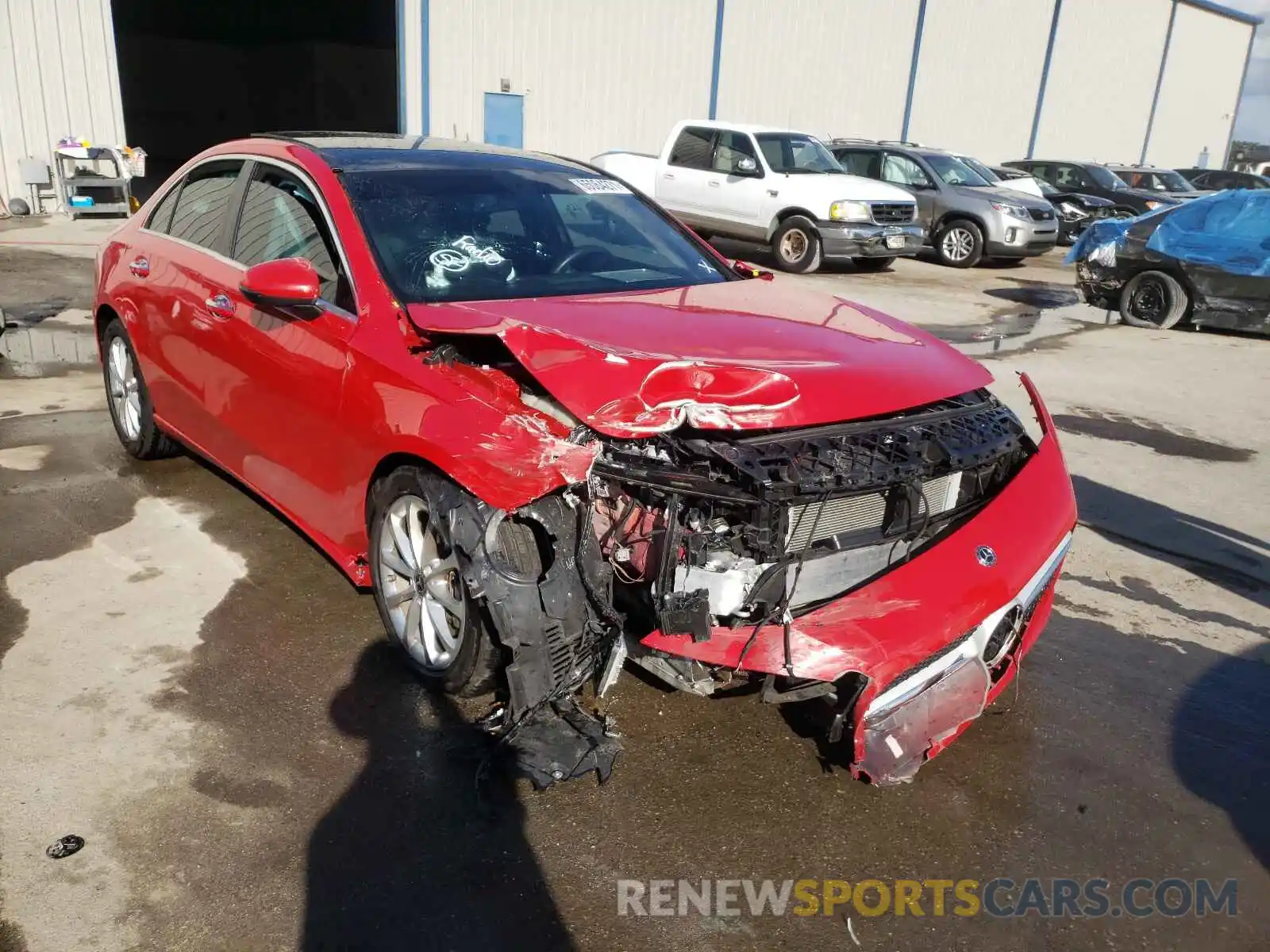 1 Photograph of a damaged car WDD3G4EB9LW036853 MERCEDES-BENZ A-CLASS 2020