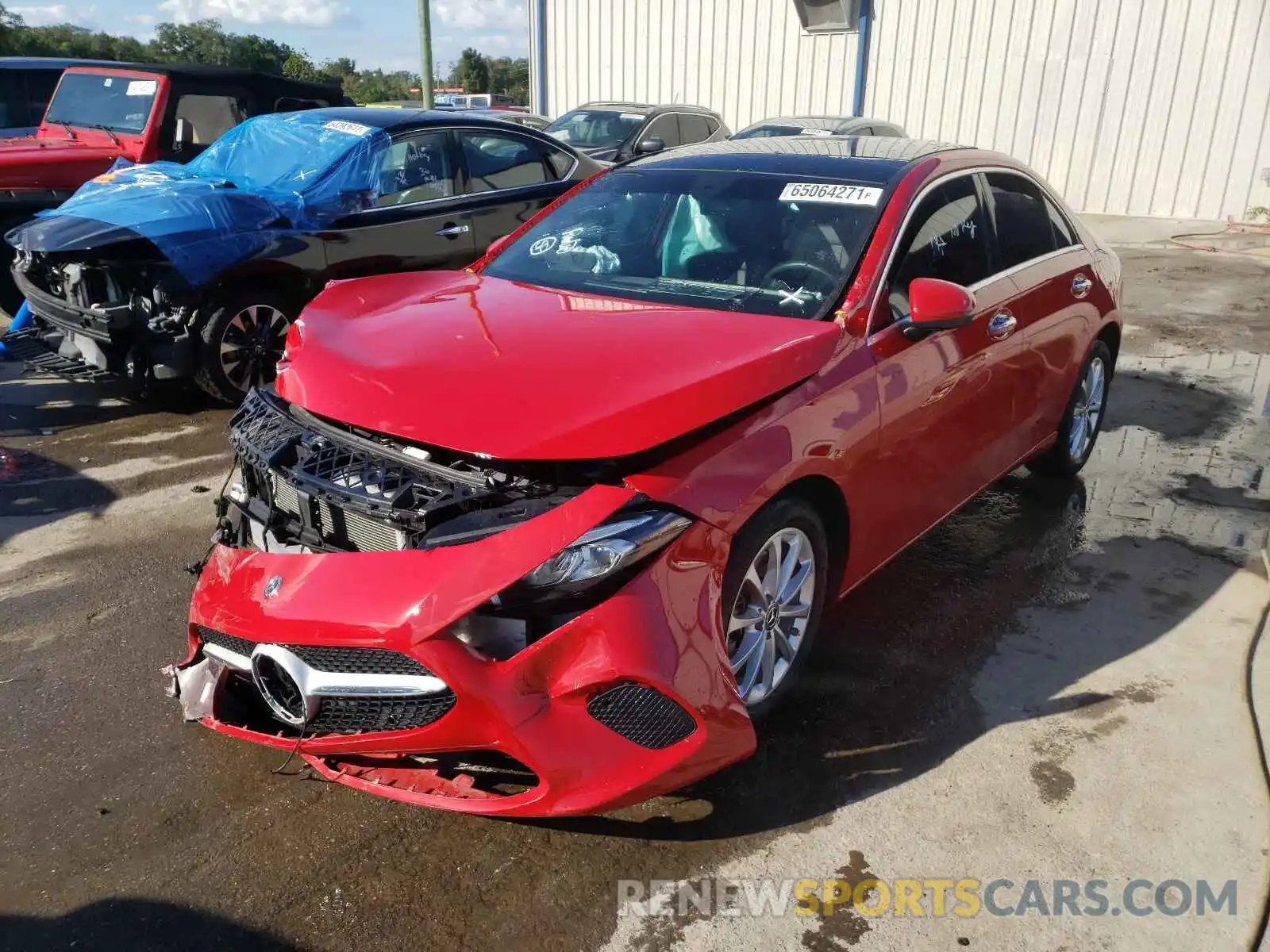 2 Photograph of a damaged car WDD3G4EB9LW036853 MERCEDES-BENZ A-CLASS 2020