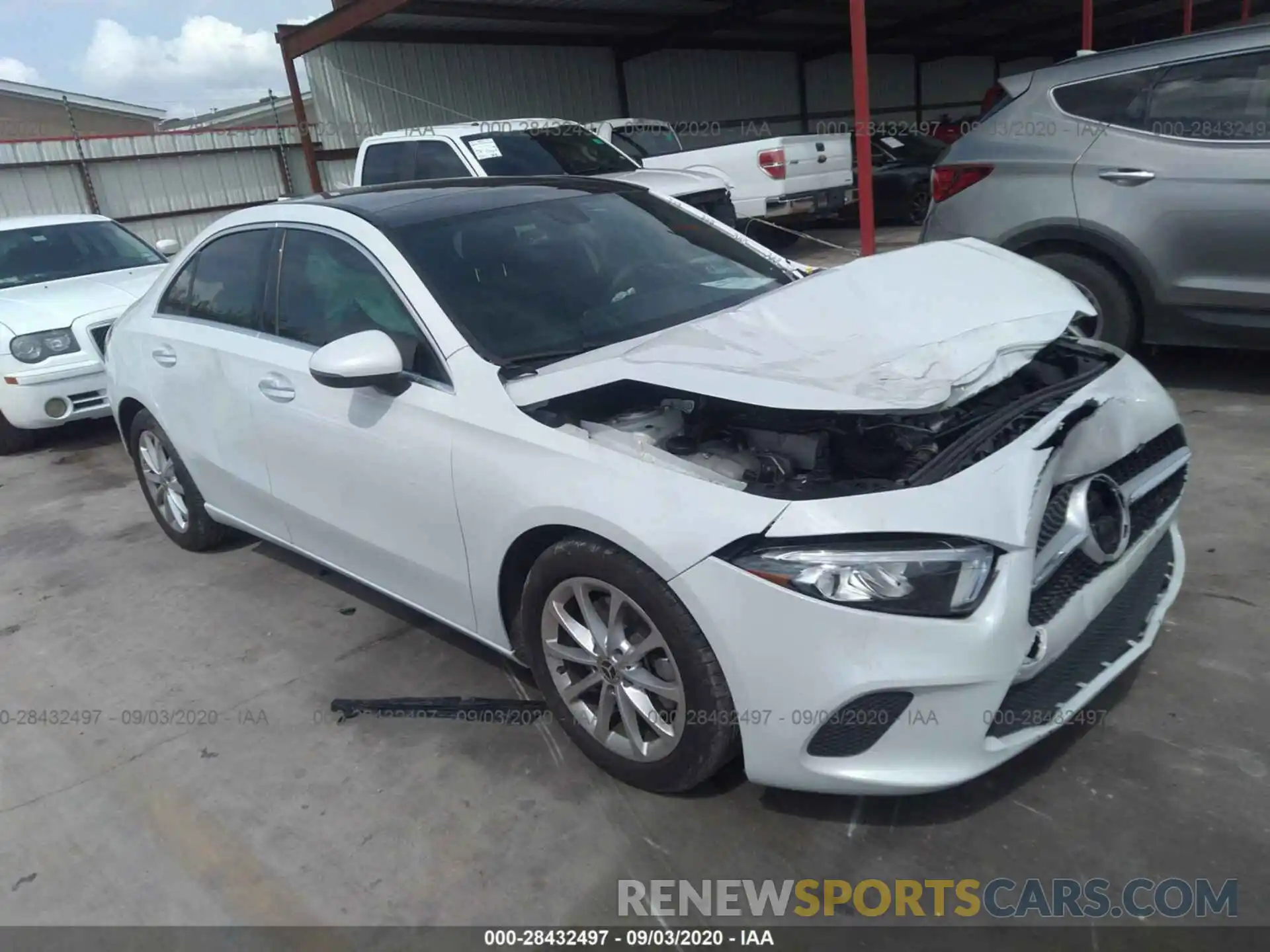 1 Photograph of a damaged car WDD3G4EB9LW038165 MERCEDES-BENZ A-CLASS 2020