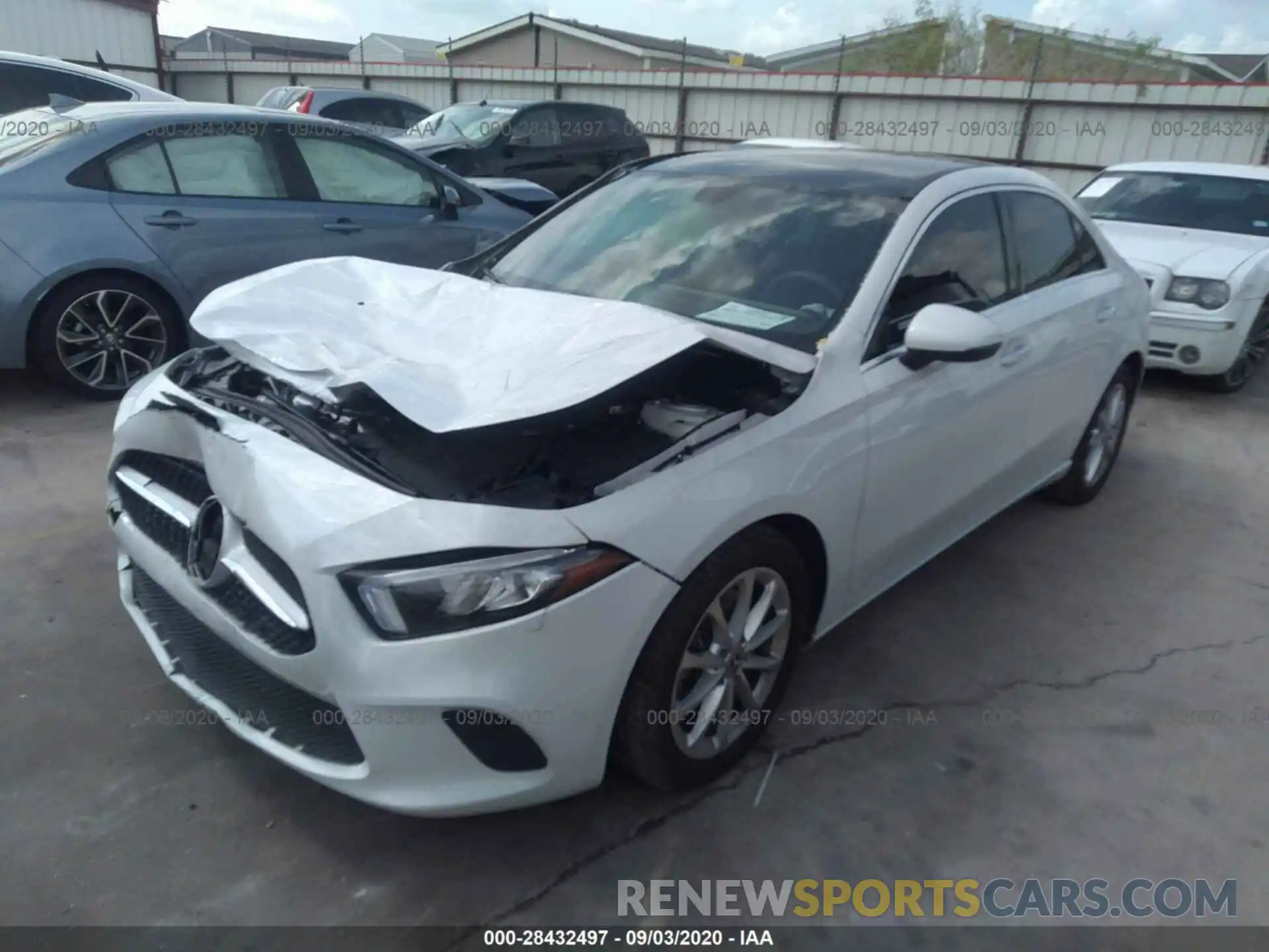 2 Photograph of a damaged car WDD3G4EB9LW038165 MERCEDES-BENZ A-CLASS 2020