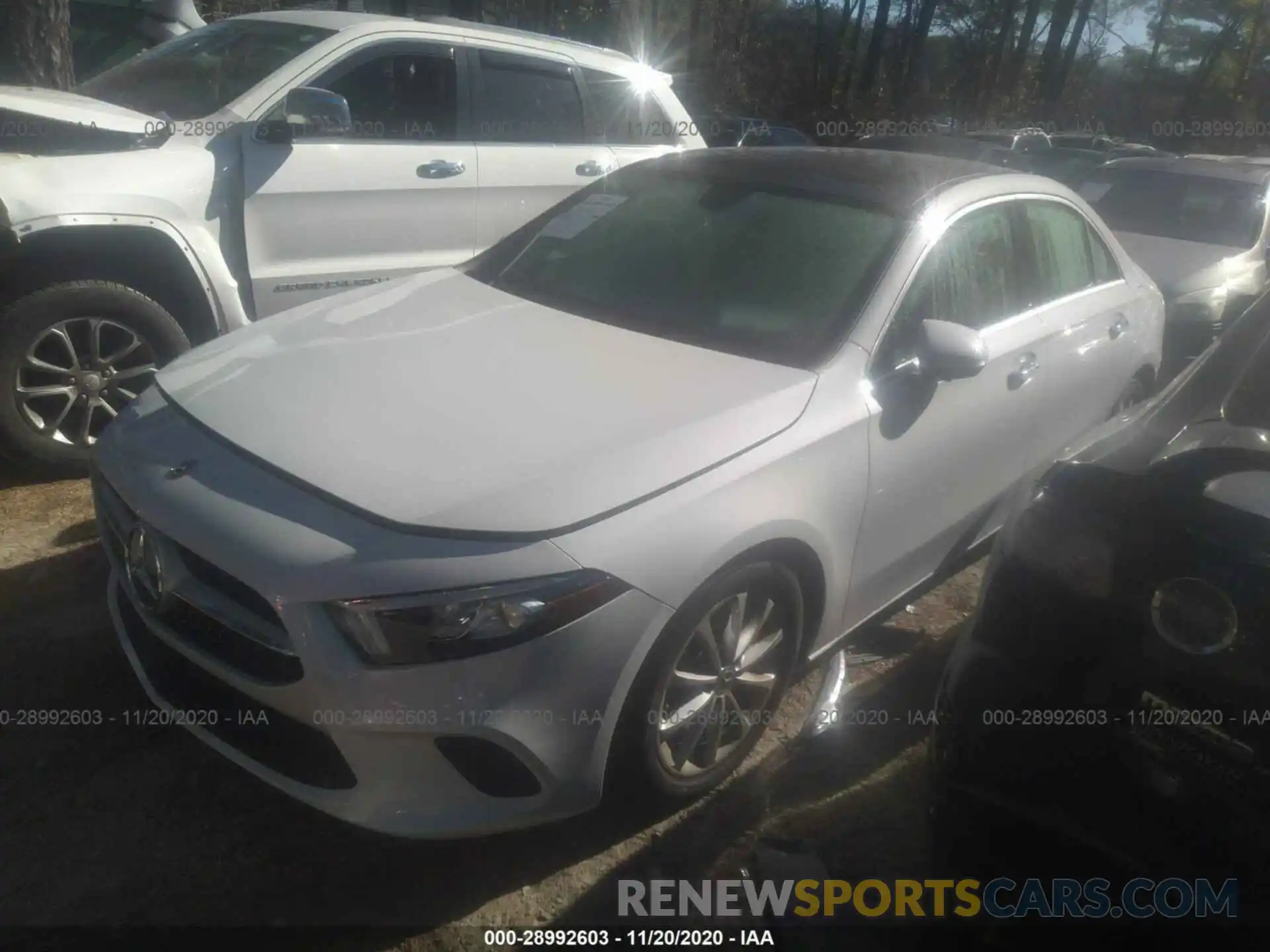 2 Photograph of a damaged car WDD3G4EB9LW041261 MERCEDES-BENZ A-CLASS 2020