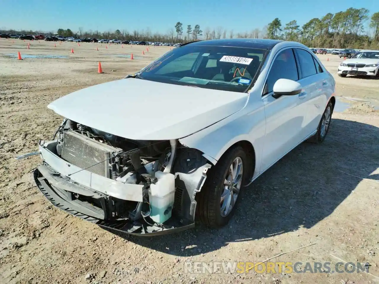 2 Photograph of a damaged car WDD3G4EBXLW037980 MERCEDES-BENZ A-CLASS 2020