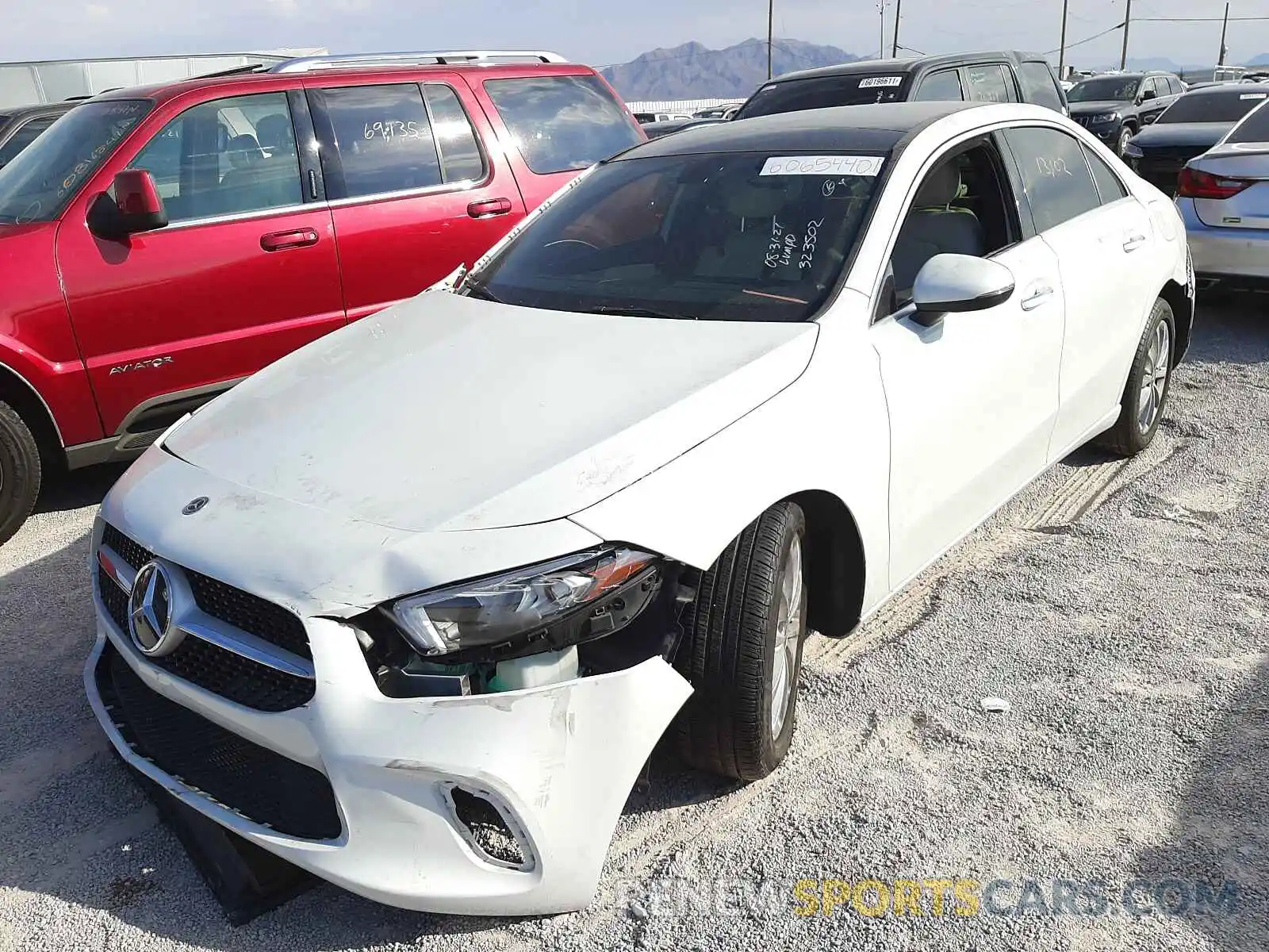 2 Photograph of a damaged car WDD3G4EBXLW038711 MERCEDES-BENZ A-CLASS 2020