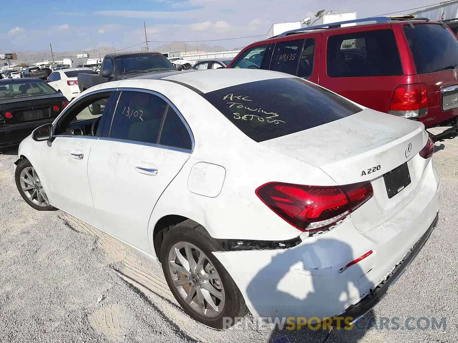 3 Photograph of a damaged car WDD3G4EBXLW038711 MERCEDES-BENZ A-CLASS 2020