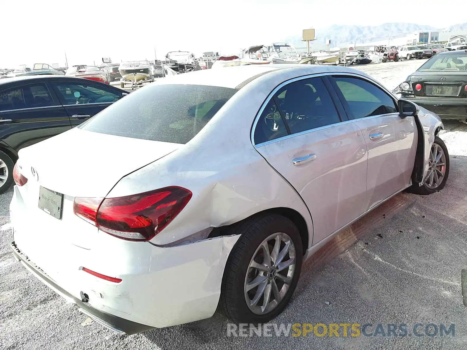 4 Photograph of a damaged car WDD3G4EBXLW038711 MERCEDES-BENZ A-CLASS 2020