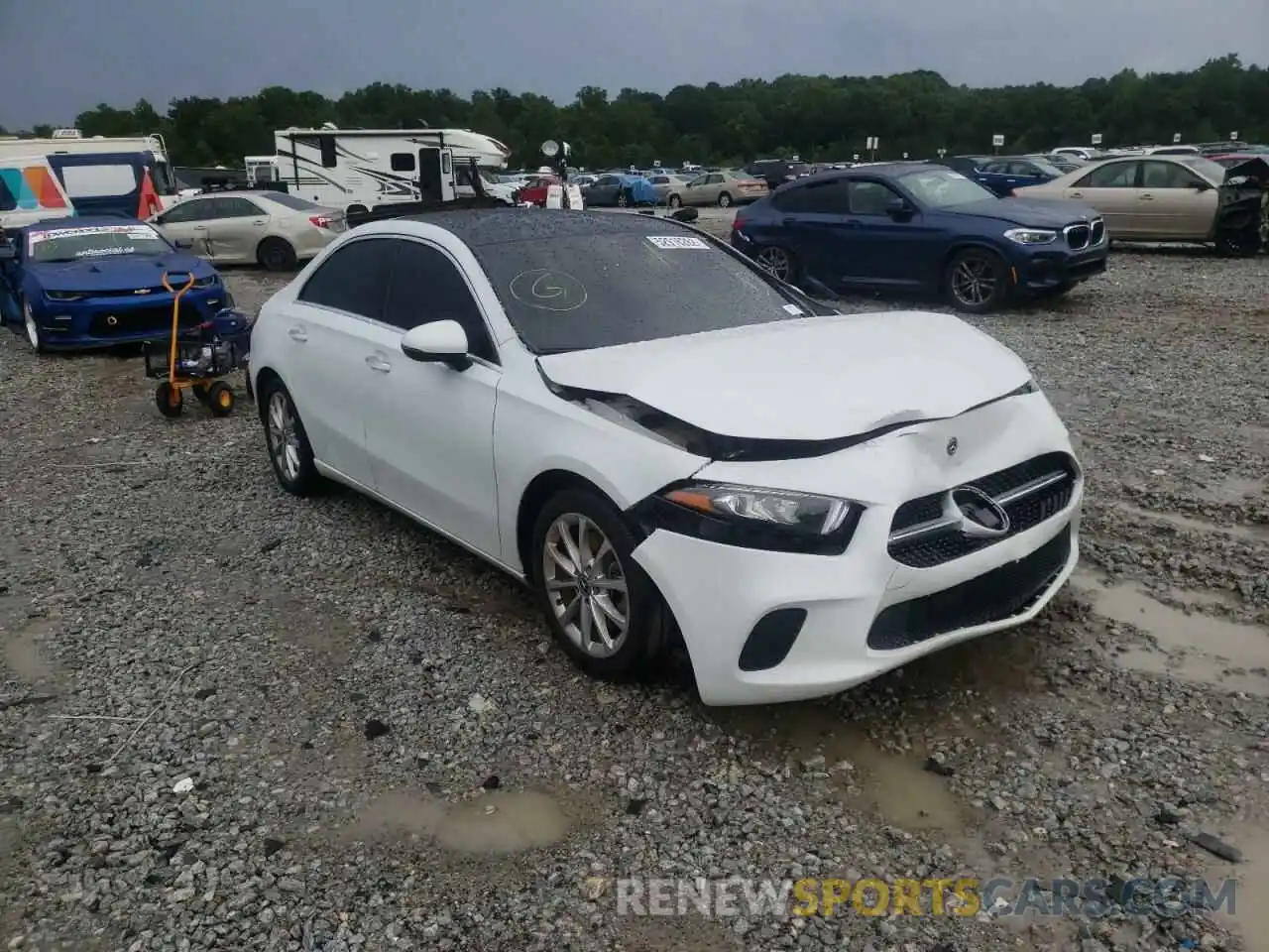 1 Photograph of a damaged car WDD3G4EBXLW040295 MERCEDES-BENZ A-CLASS 2020