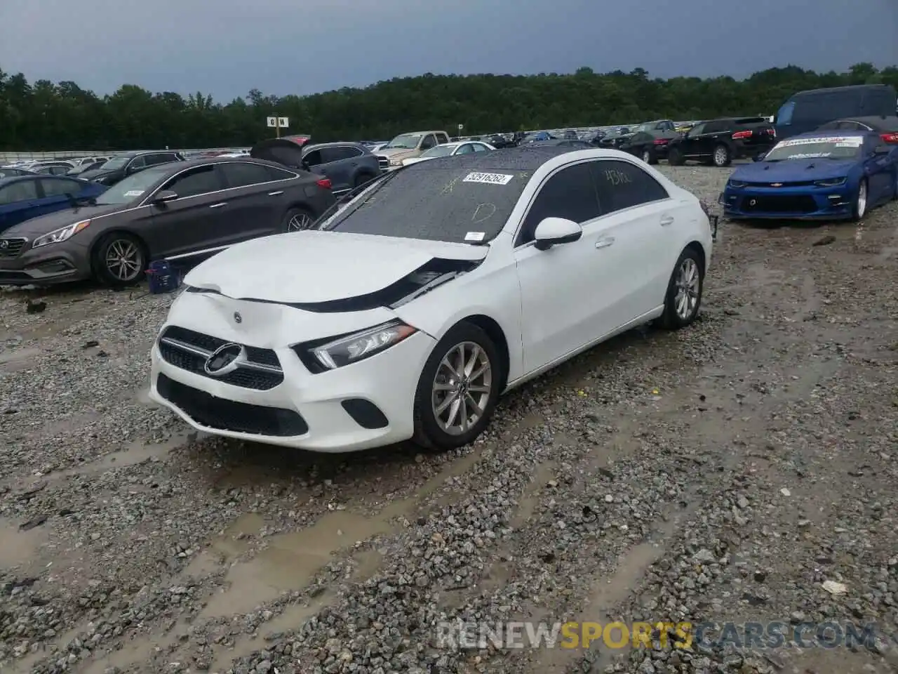 2 Photograph of a damaged car WDD3G4EBXLW040295 MERCEDES-BENZ A-CLASS 2020