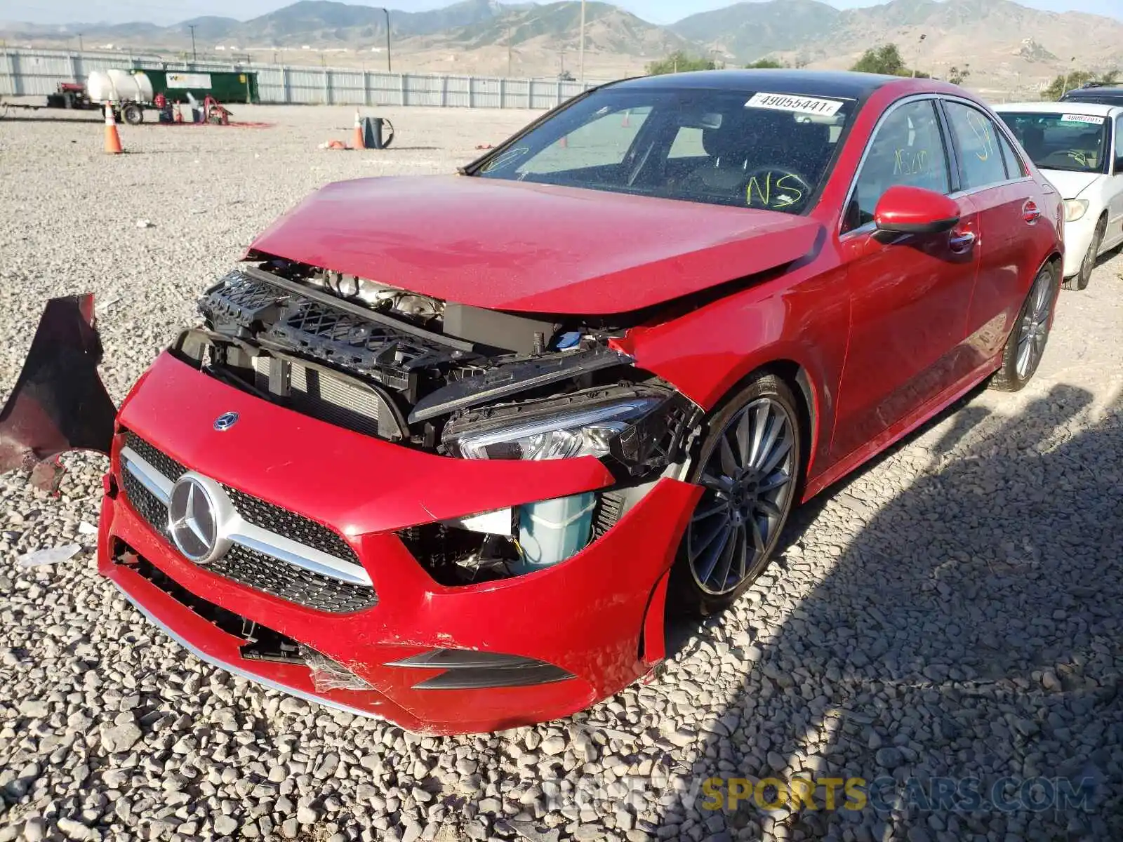 2 Photograph of a damaged car WDD3G4FB0LW036948 MERCEDES-BENZ A-CLASS 2020