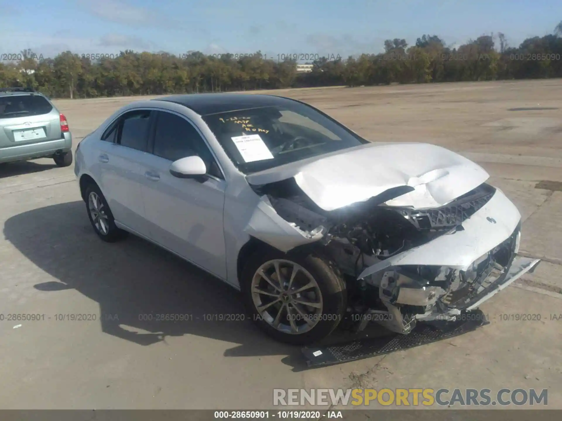 1 Photograph of a damaged car WDD3G4FB0LW041700 MERCEDES-BENZ A-CLASS 2020