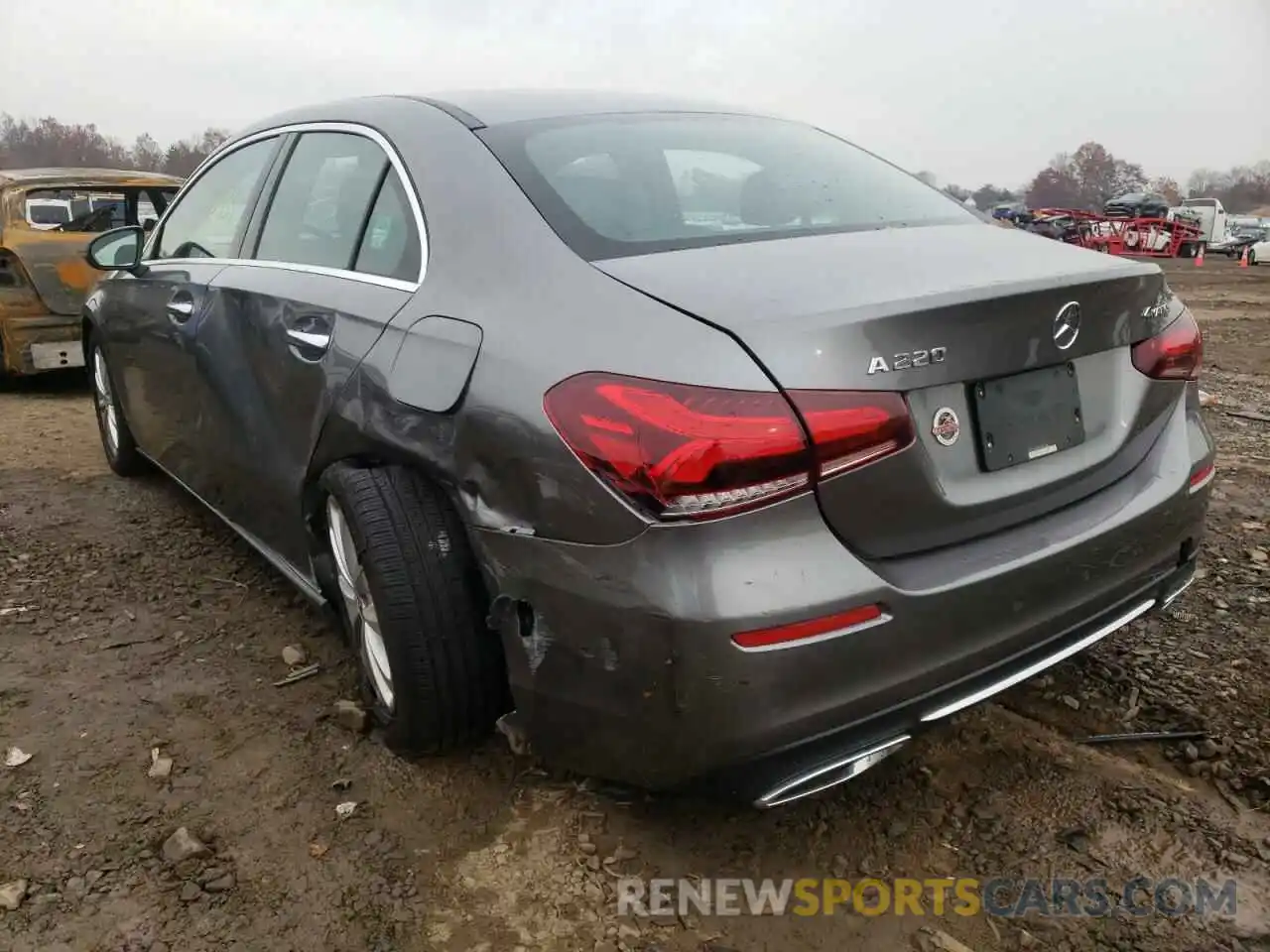 3 Photograph of a damaged car WDD3G4FB1LW036702 MERCEDES-BENZ A-CLASS 2020