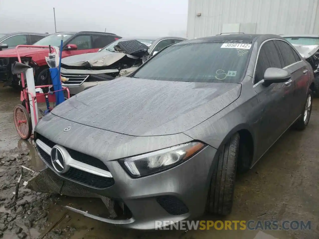 2 Photograph of a damaged car WDD3G4FB1LW039311 MERCEDES-BENZ A-CLASS 2020