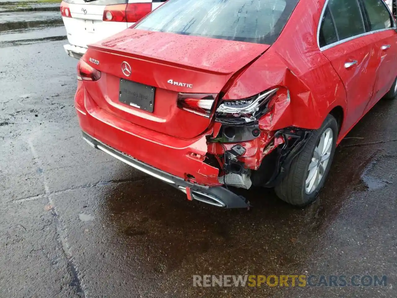 9 Photograph of a damaged car WDD3G4FB3LW036944 MERCEDES-BENZ A-CLASS 2020