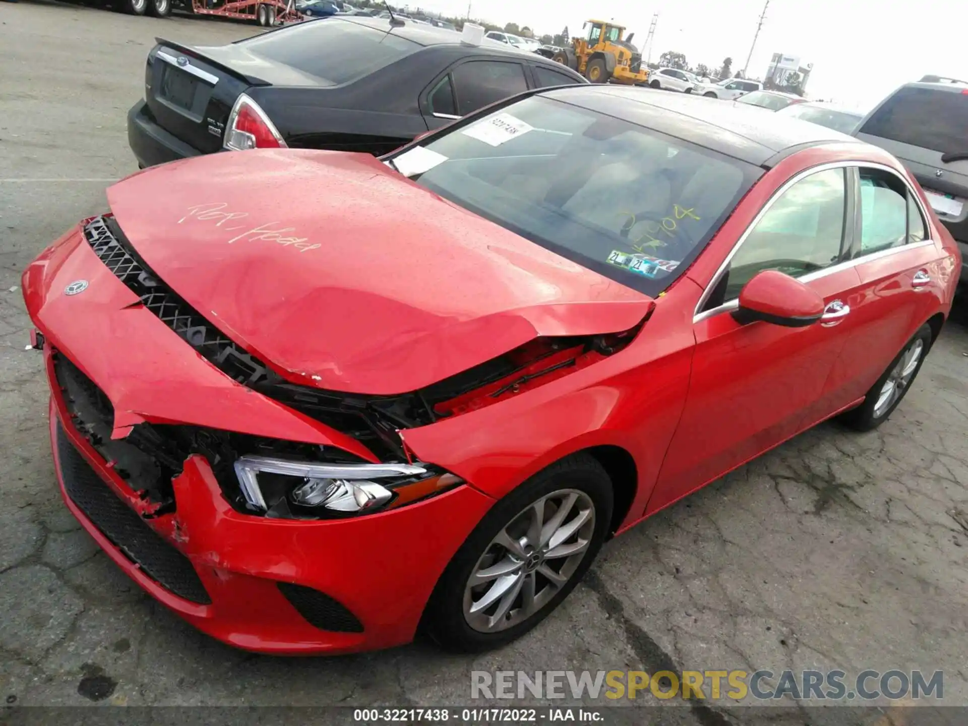 2 Photograph of a damaged car WDD3G4FB3LW037513 MERCEDES-BENZ A-CLASS 2020