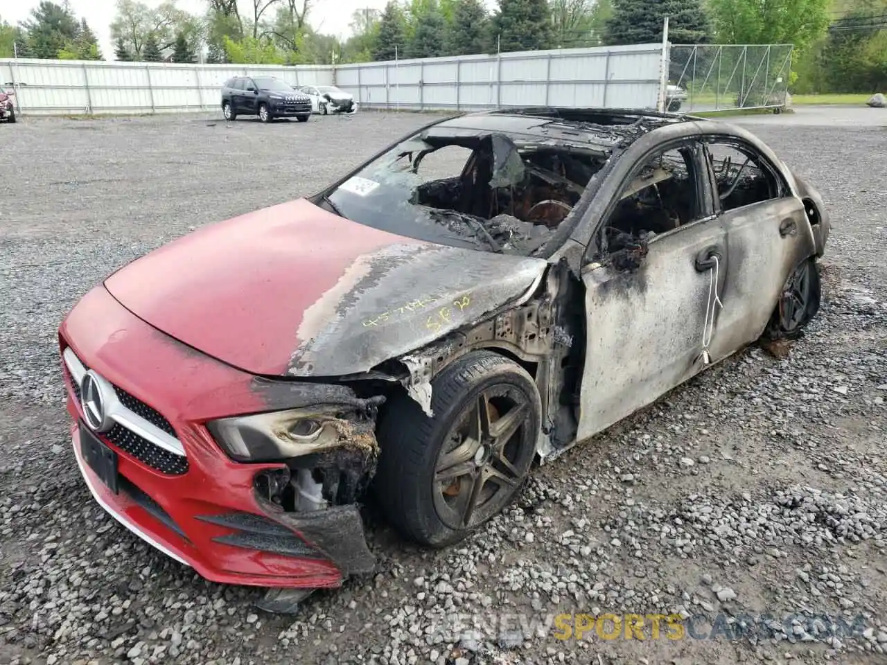 2 Photograph of a damaged car WDD3G4FB3LW039519 MERCEDES-BENZ A-CLASS 2020