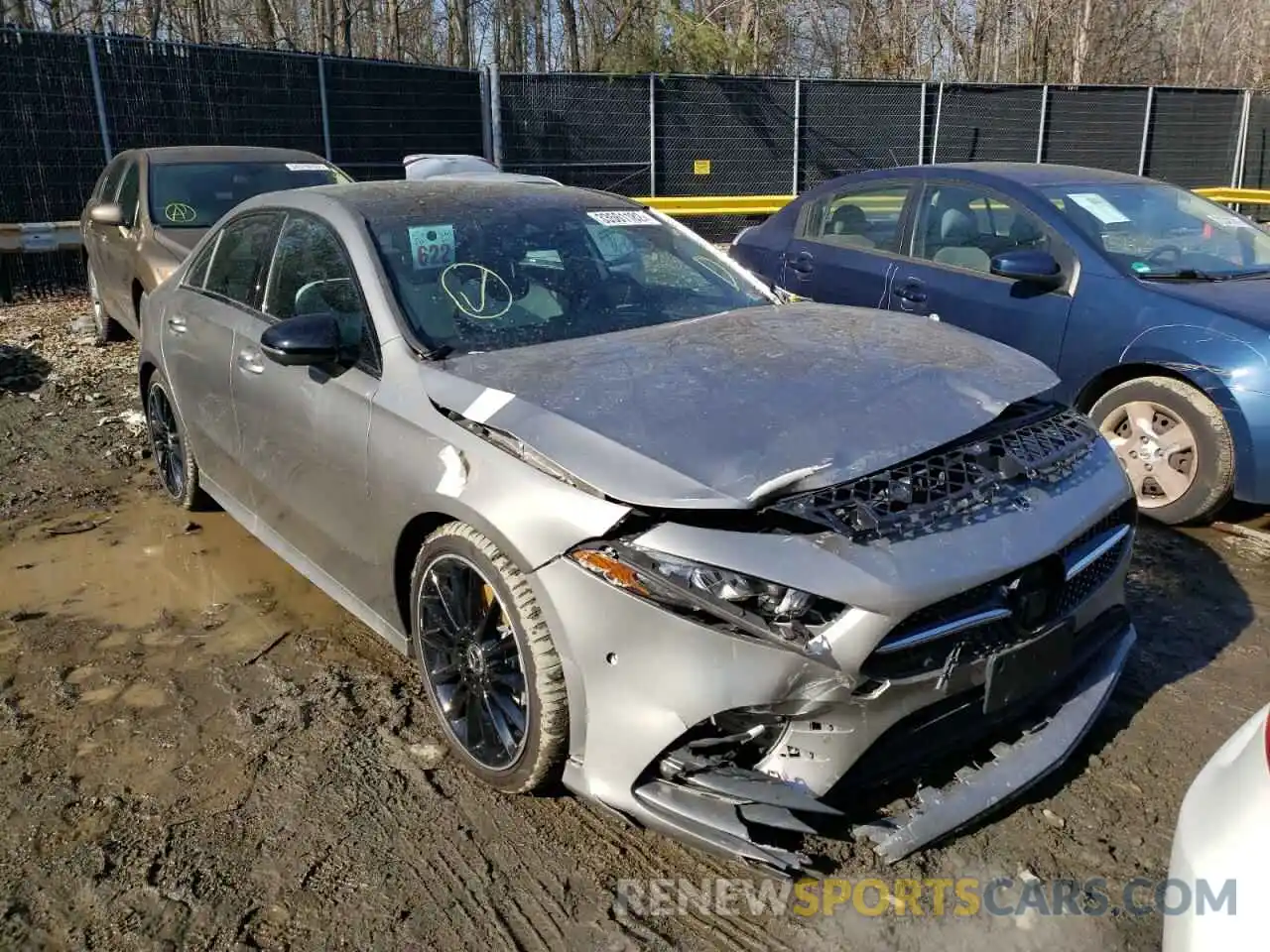 1 Photograph of a damaged car WDD3G4FB4LW037259 MERCEDES-BENZ A-CLASS 2020