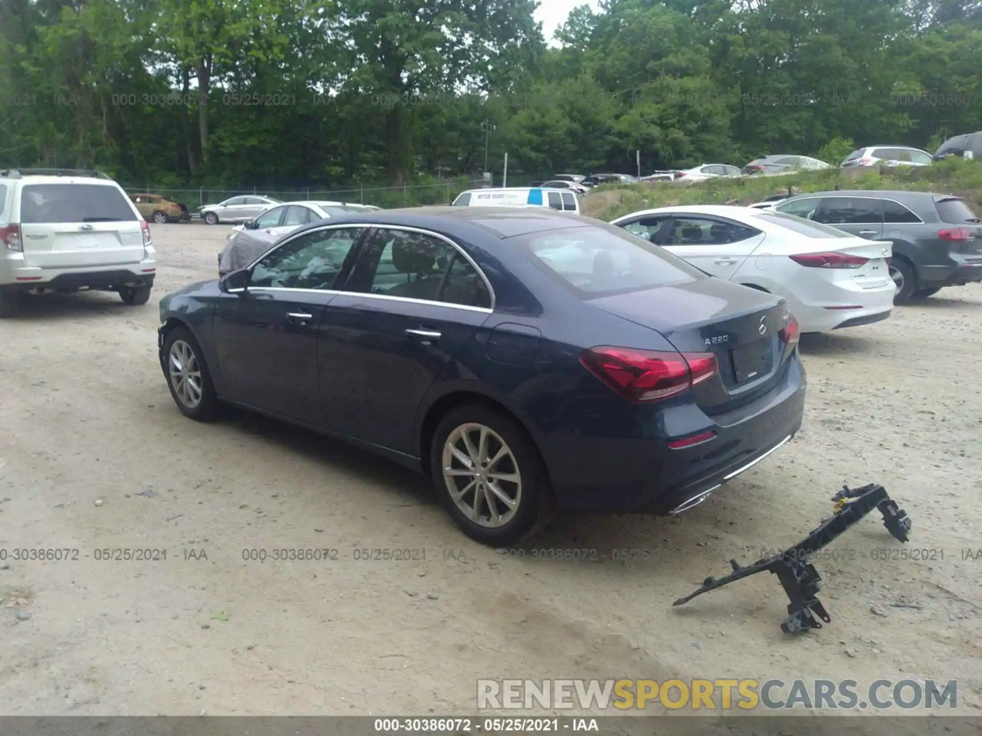 3 Photograph of a damaged car WDD3G4FB4LW037388 MERCEDES-BENZ A-CLASS 2020