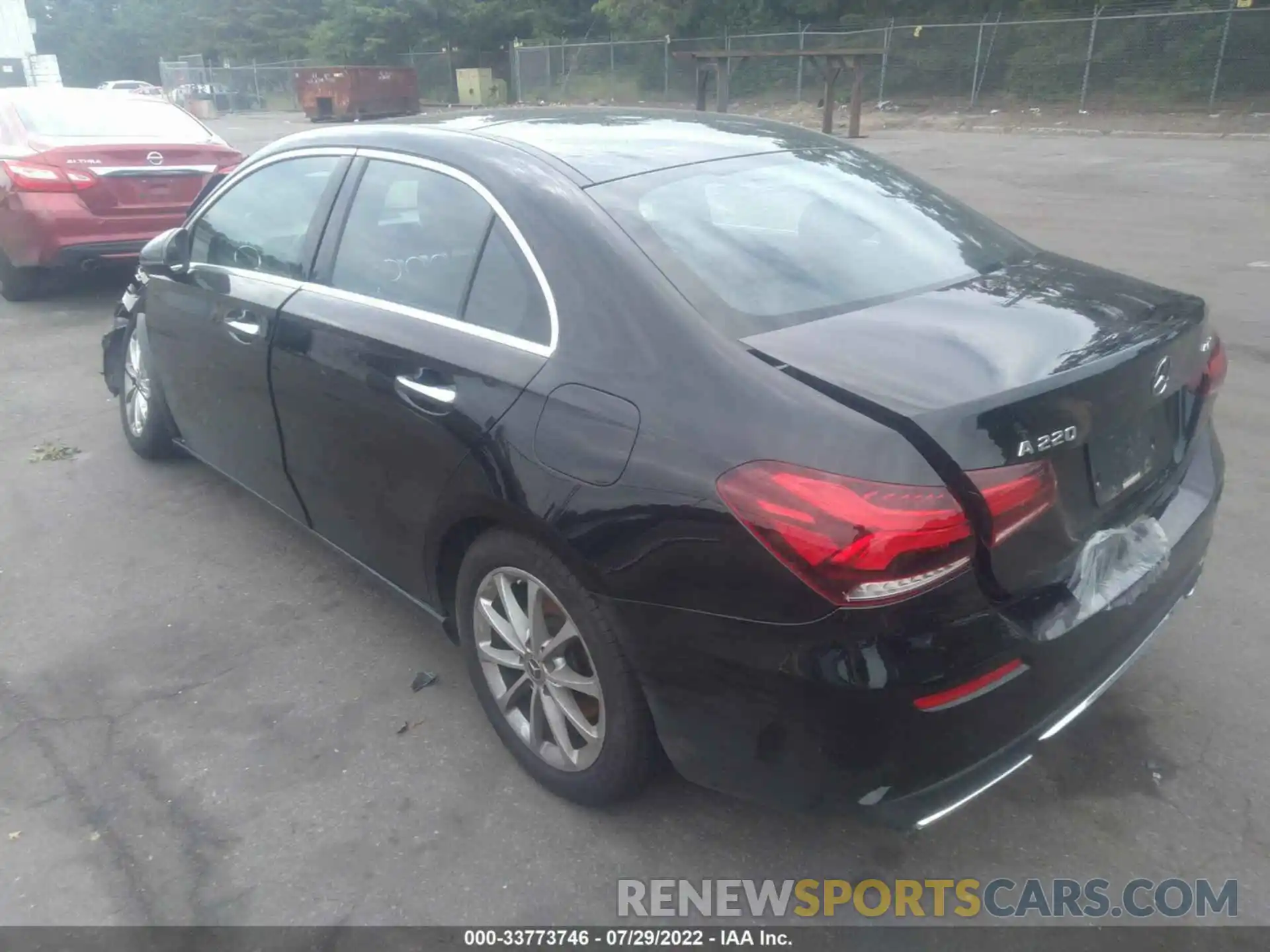 3 Photograph of a damaged car WDD3G4FB4LW037696 MERCEDES-BENZ A-CLASS 2020