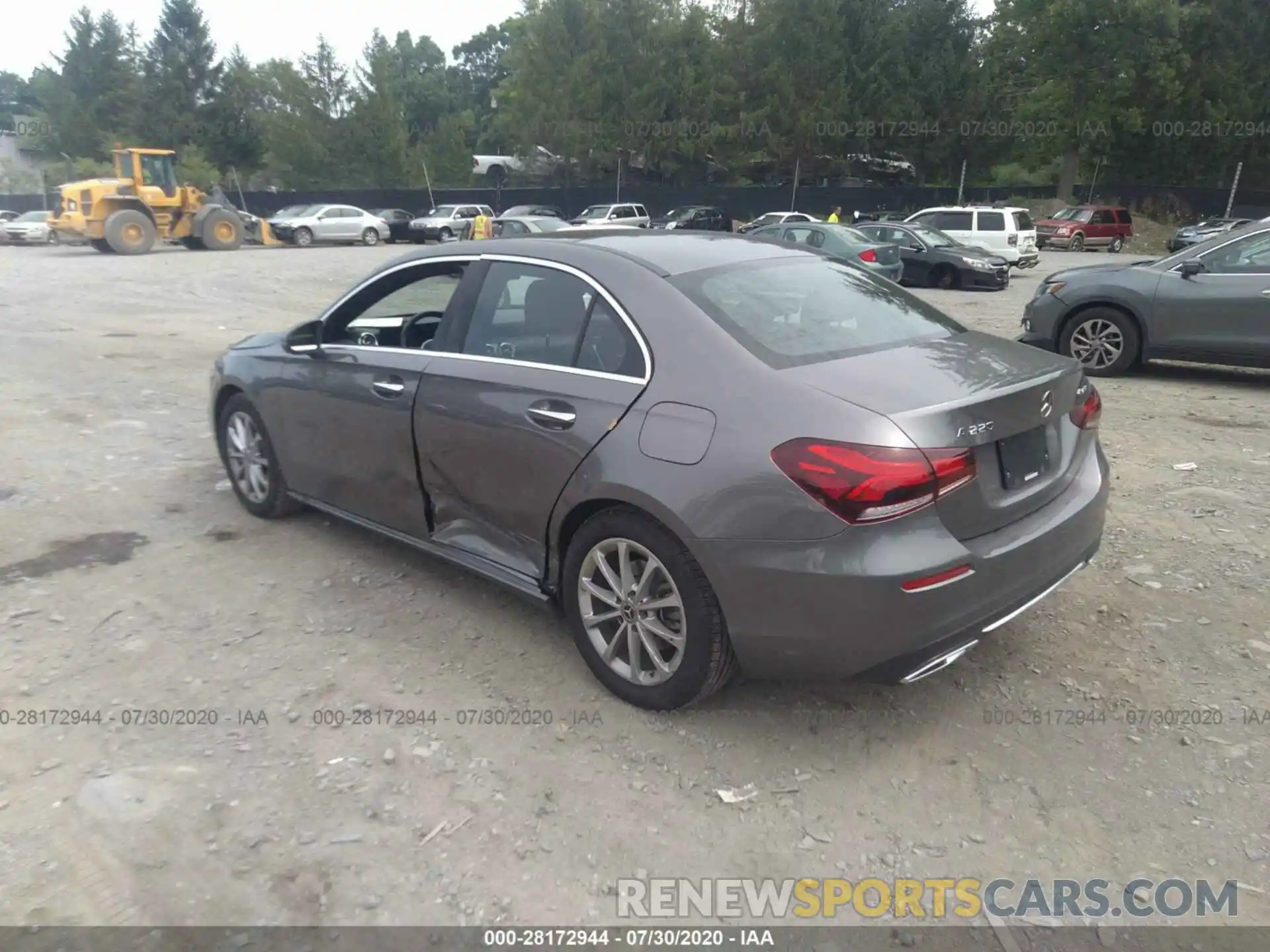 3 Photograph of a damaged car WDD3G4FB5LW036928 MERCEDES-BENZ A-CLASS 2020