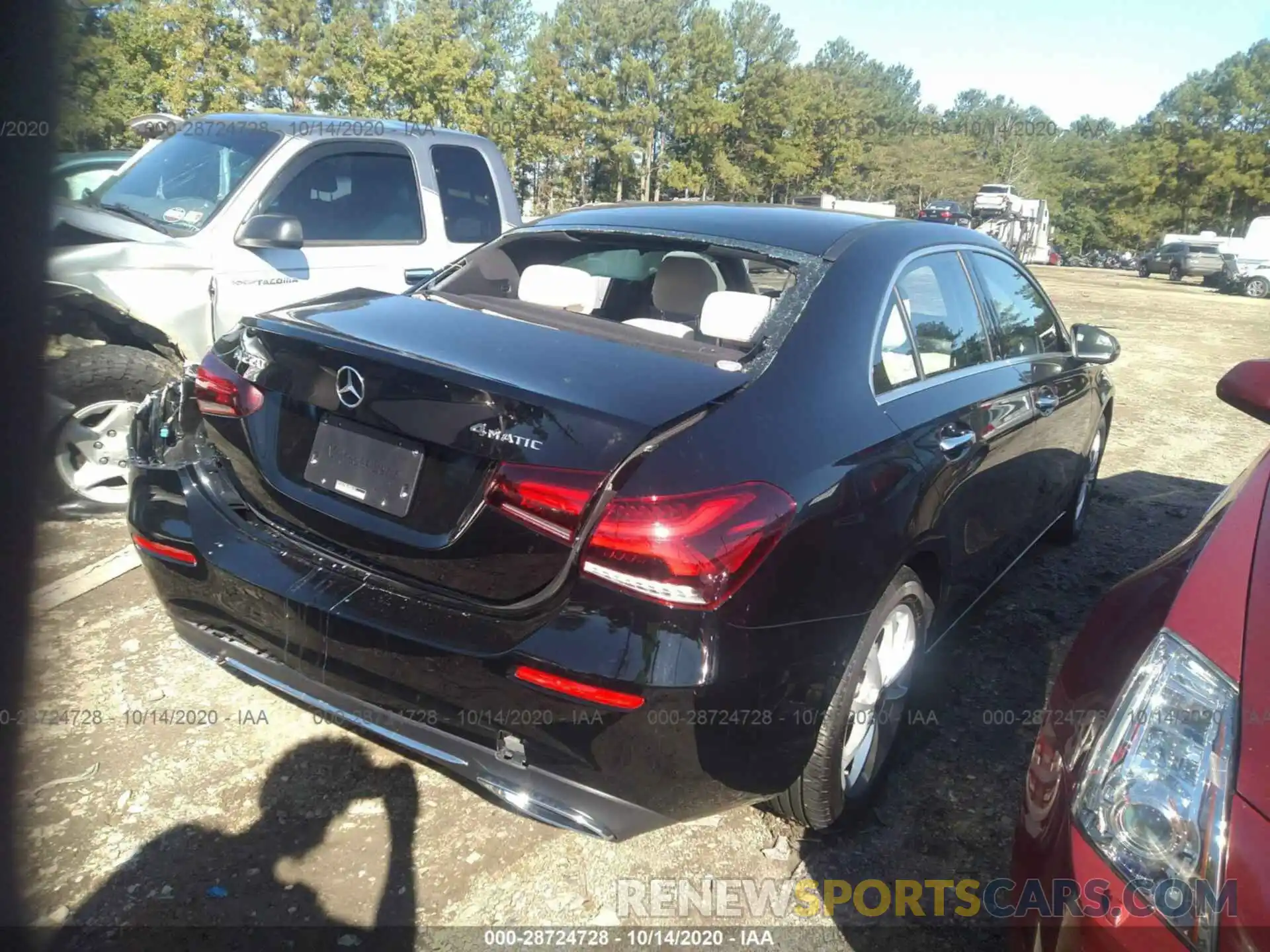 4 Photograph of a damaged car WDD3G4FB6LW026151 MERCEDES-BENZ A-CLASS 2020