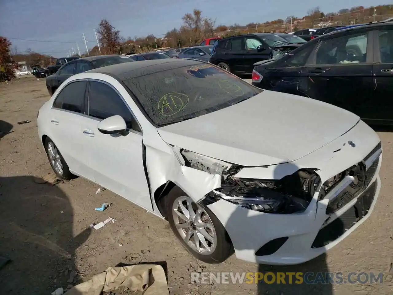 1 Photograph of a damaged car WDD3G4FB7LW036932 MERCEDES-BENZ A-CLASS 2020