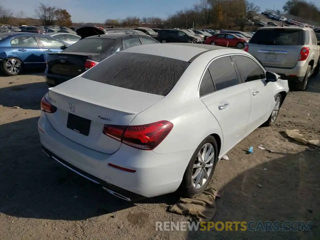 4 Photograph of a damaged car WDD3G4FB7LW036932 MERCEDES-BENZ A-CLASS 2020