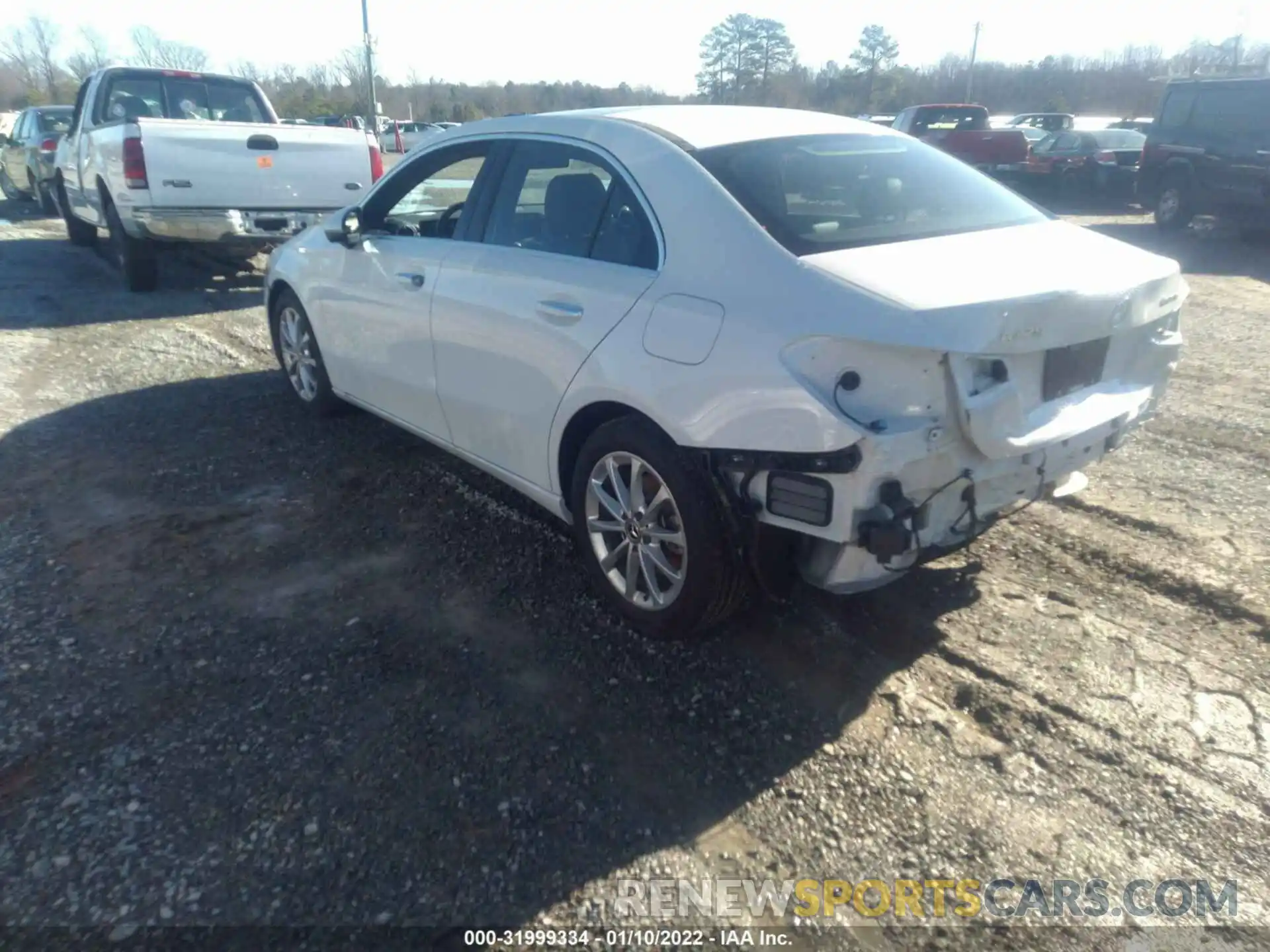 3 Photograph of a damaged car WDD3G4FB8LW039340 MERCEDES-BENZ A-CLASS 2020