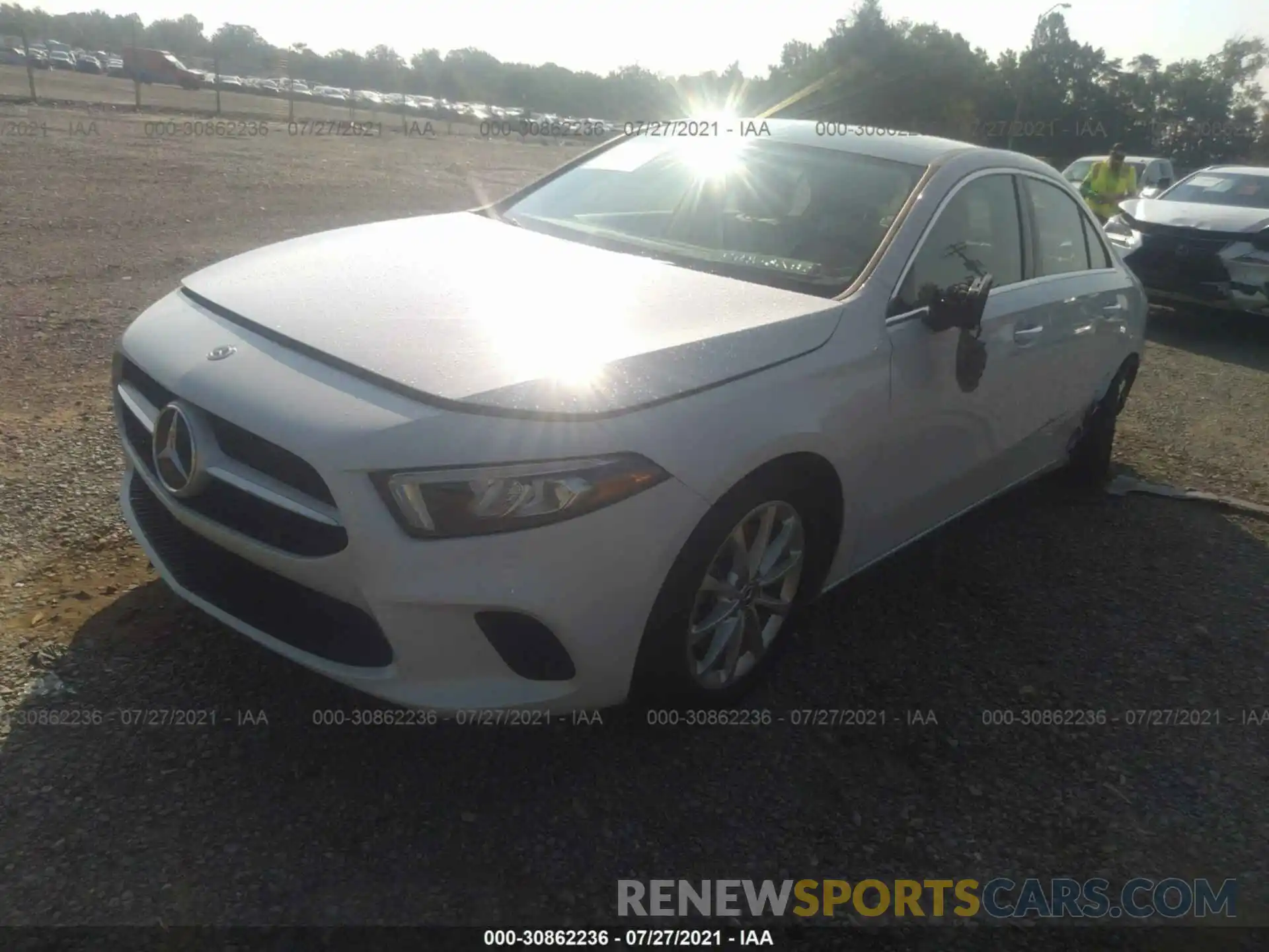 2 Photograph of a damaged car WDD3G4FB9LW036463 MERCEDES-BENZ A-CLASS 2020