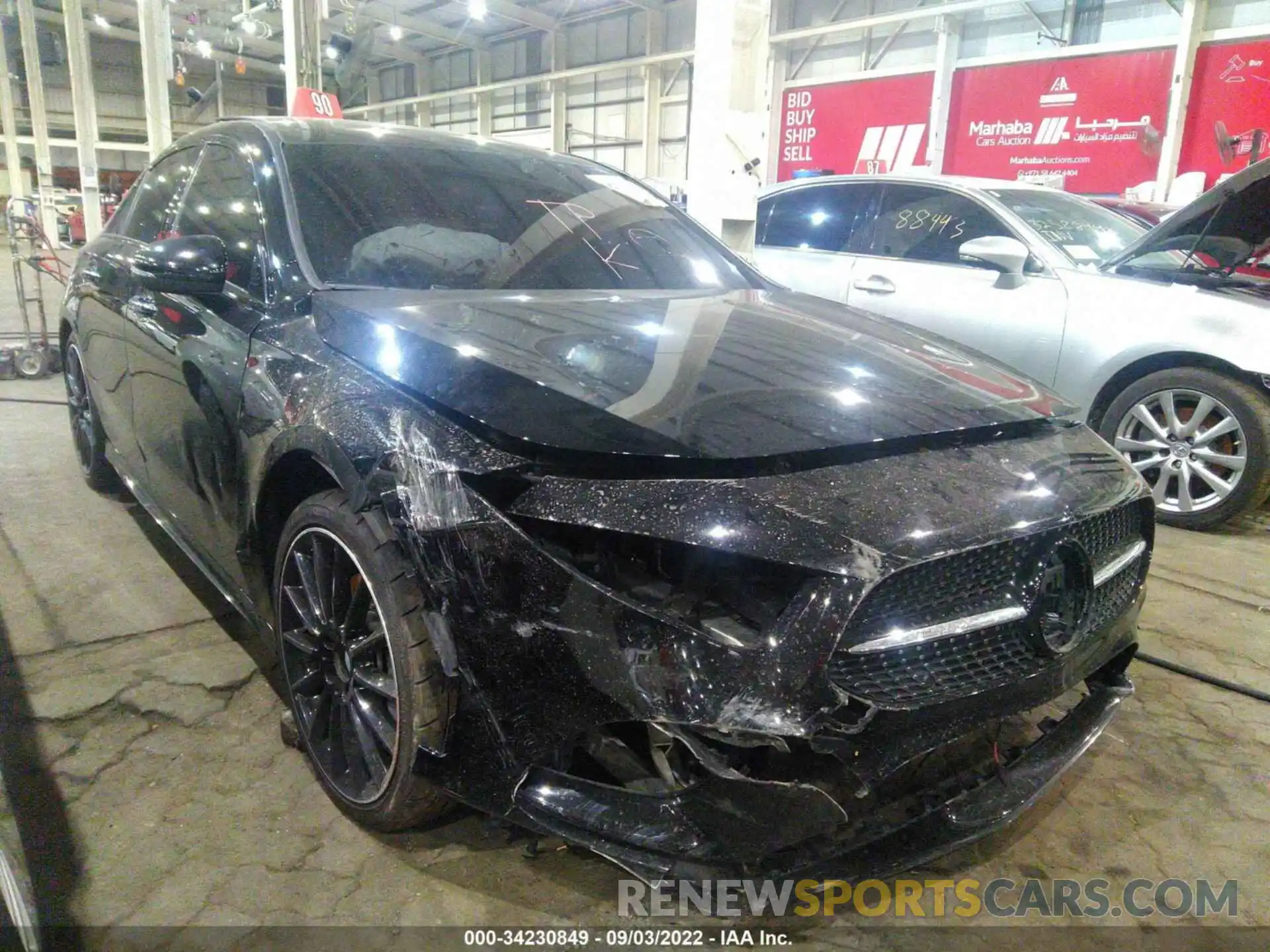 1 Photograph of a damaged car 00K3G4EB3MJ258366 MERCEDES-BENZ A-CLASS 2021