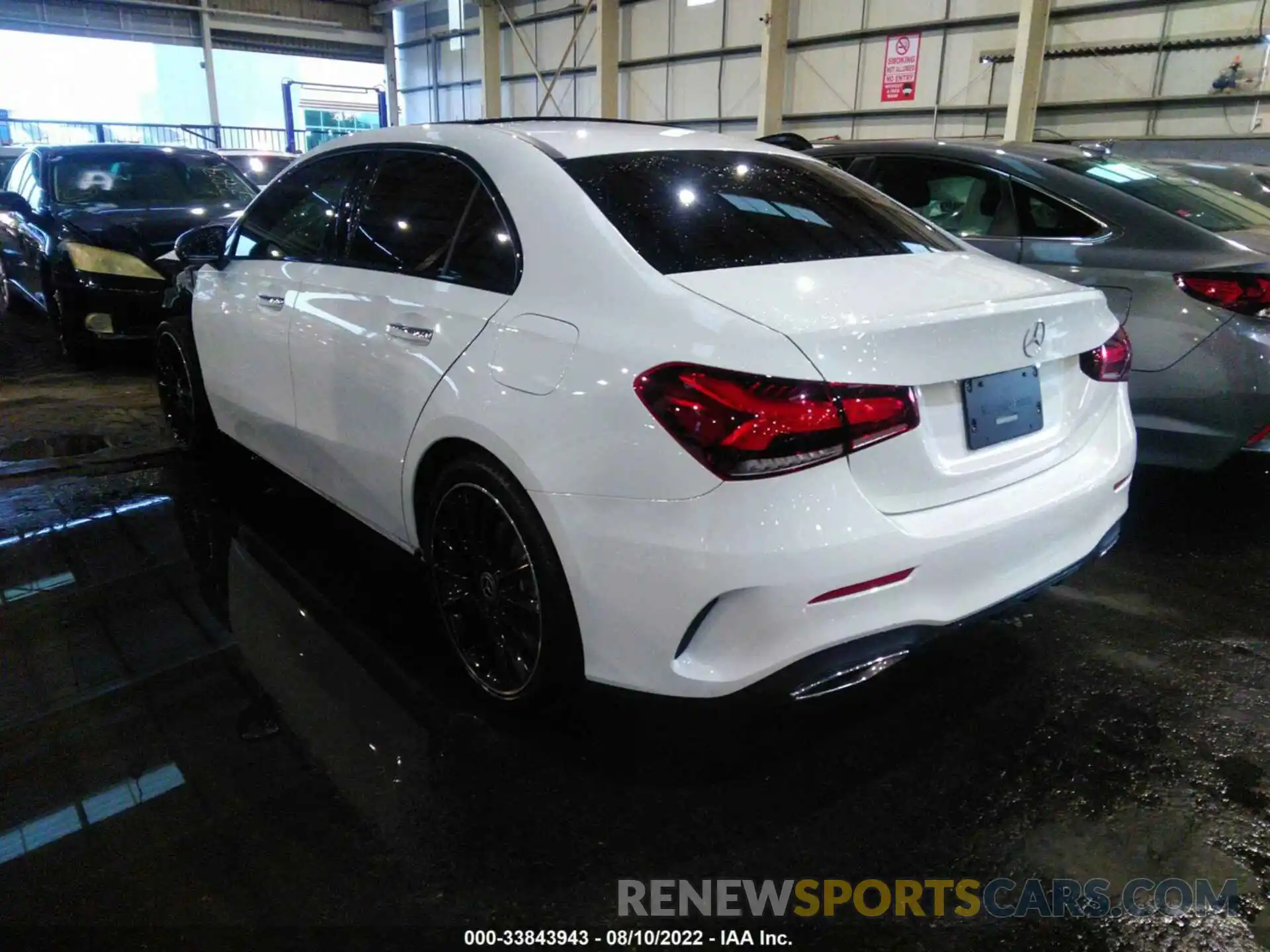 4 Photograph of a damaged car 00K3G4EB6MJ316714 MERCEDES-BENZ A-CLASS 2021