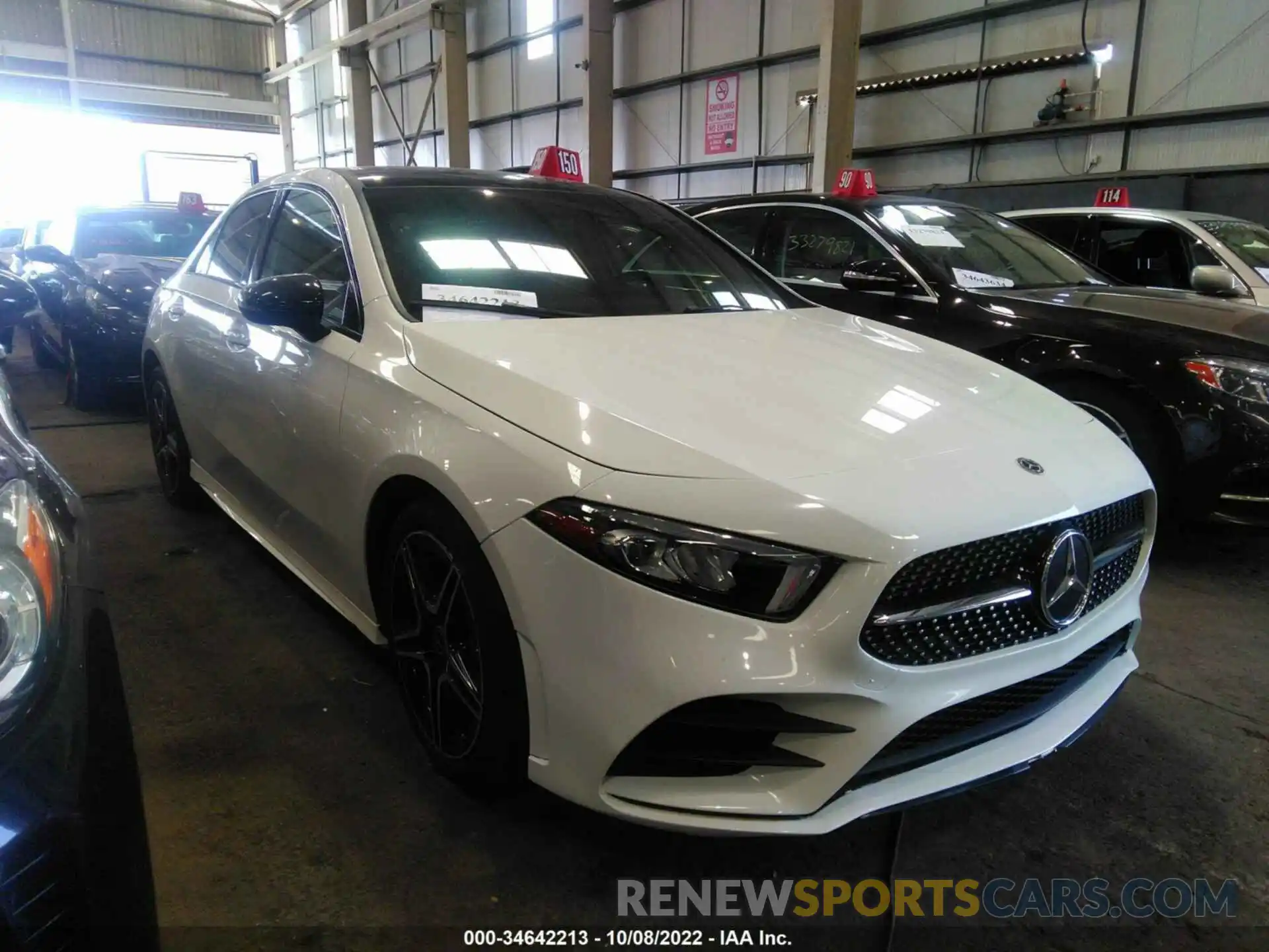 1 Photograph of a damaged car 00K3G4FB9MJ257429 MERCEDES-BENZ A-CLASS 2021