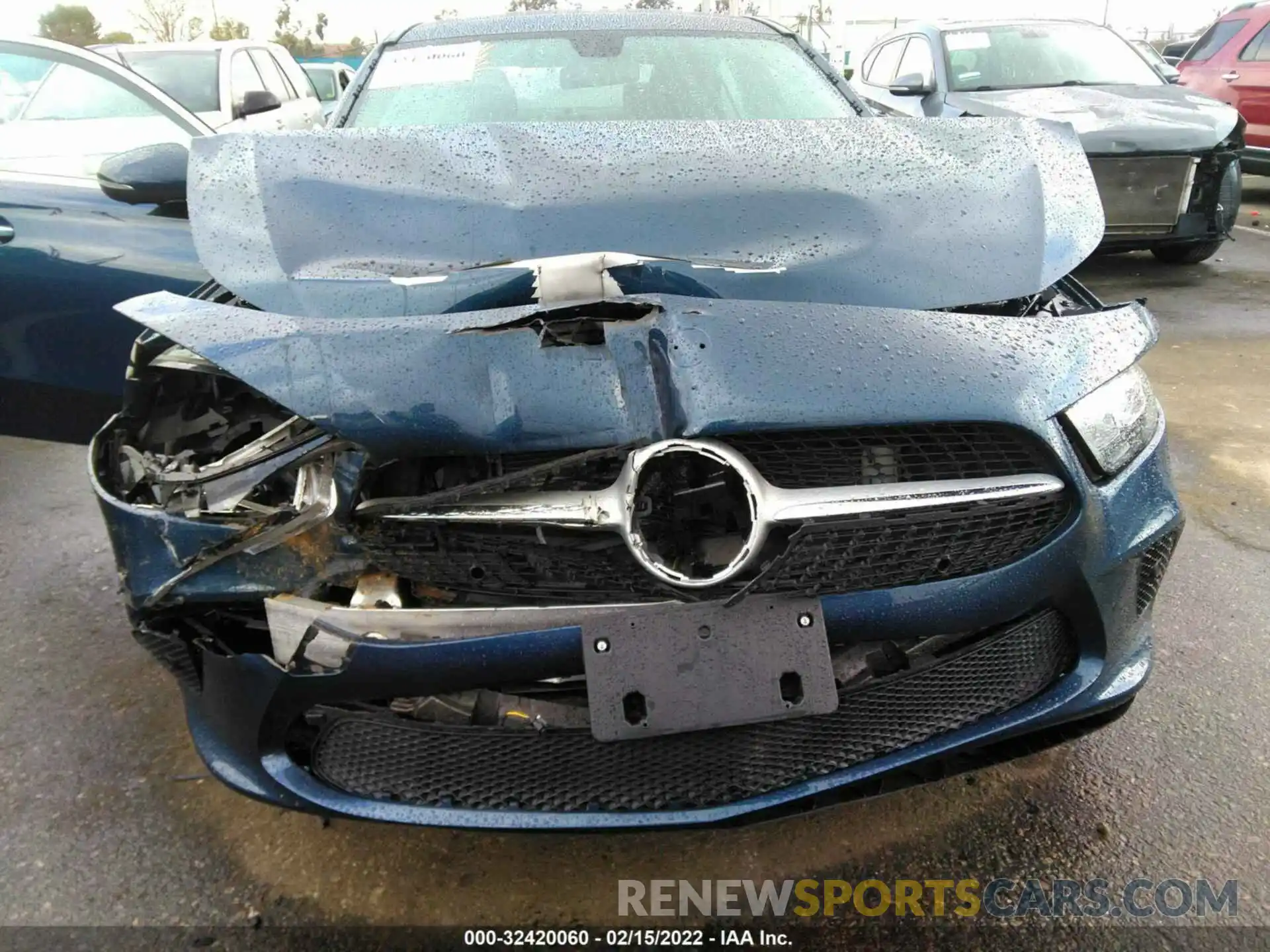 6 Photograph of a damaged car W1K3G4EB0MJ267607 MERCEDES-BENZ A-CLASS 2021