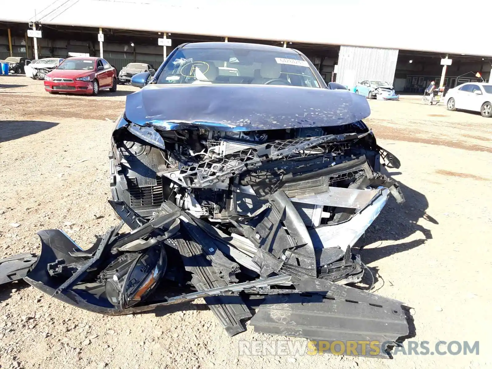 9 Photograph of a damaged car W1K3G4EB0MJ288490 MERCEDES-BENZ A-CLASS 2021