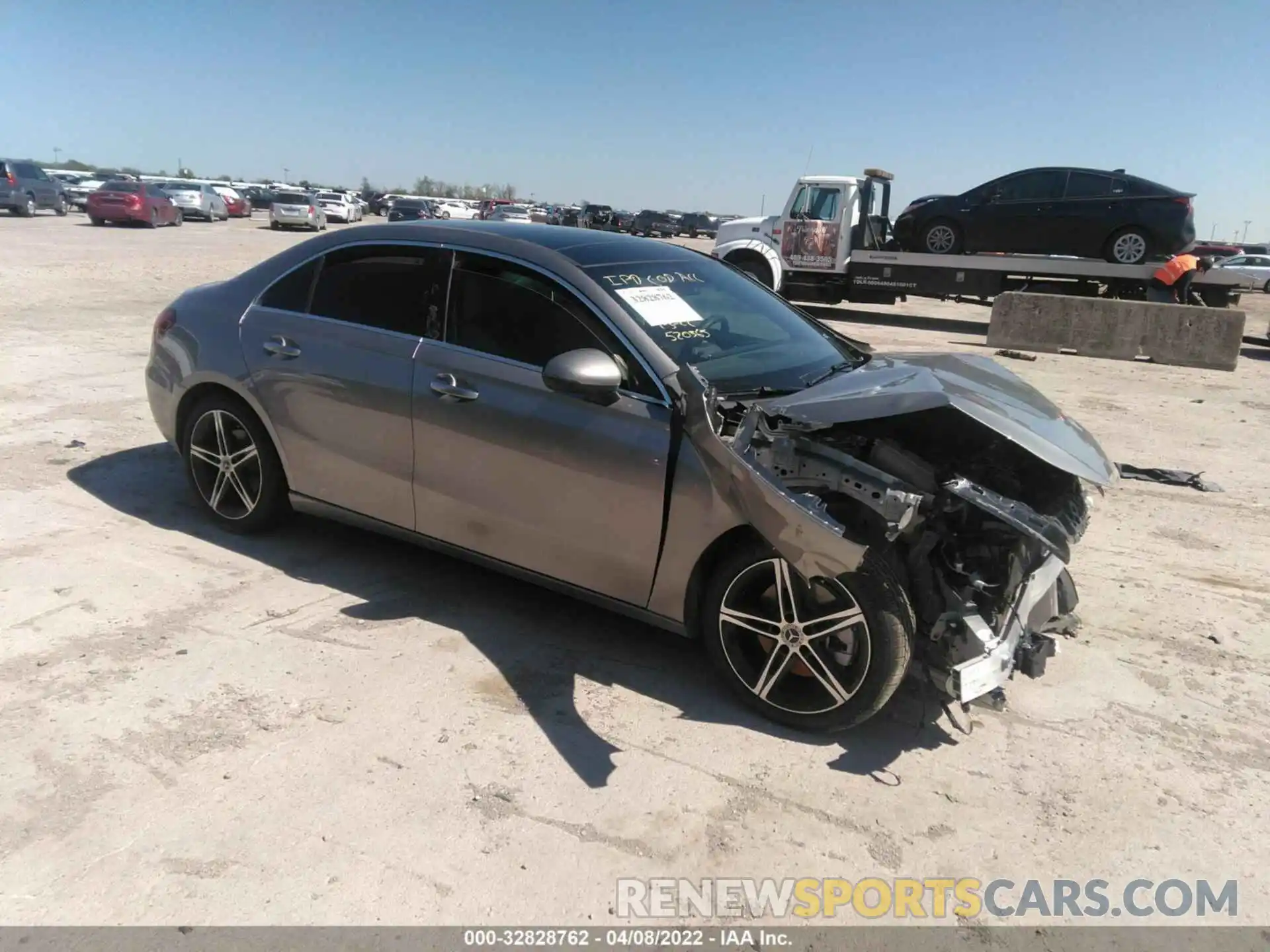 1 Photograph of a damaged car W1K3G4EB1MJ255207 MERCEDES-BENZ A-CLASS 2021