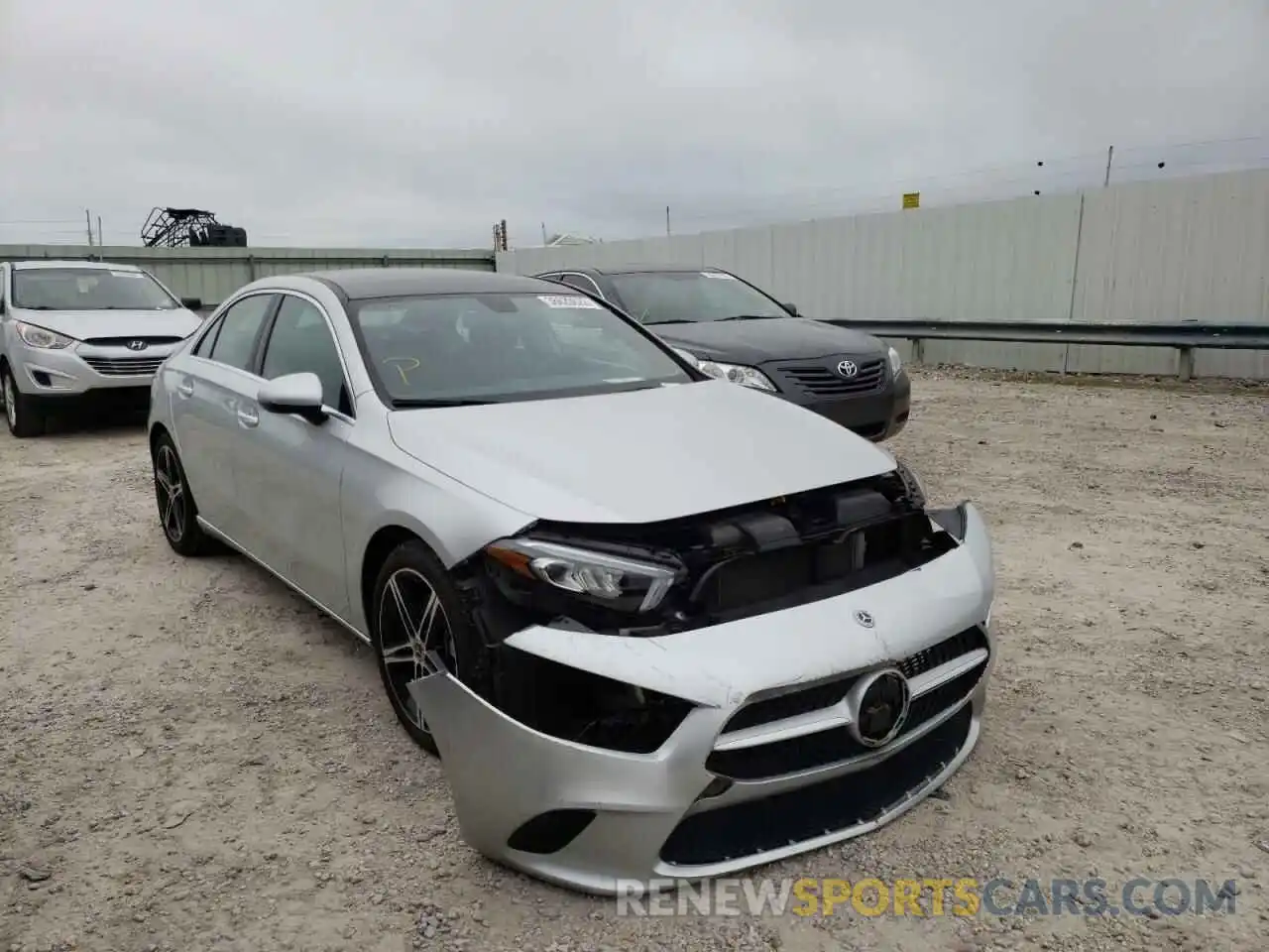 1 Photograph of a damaged car W1K3G4EB1MJ284867 MERCEDES-BENZ A-CLASS 2021