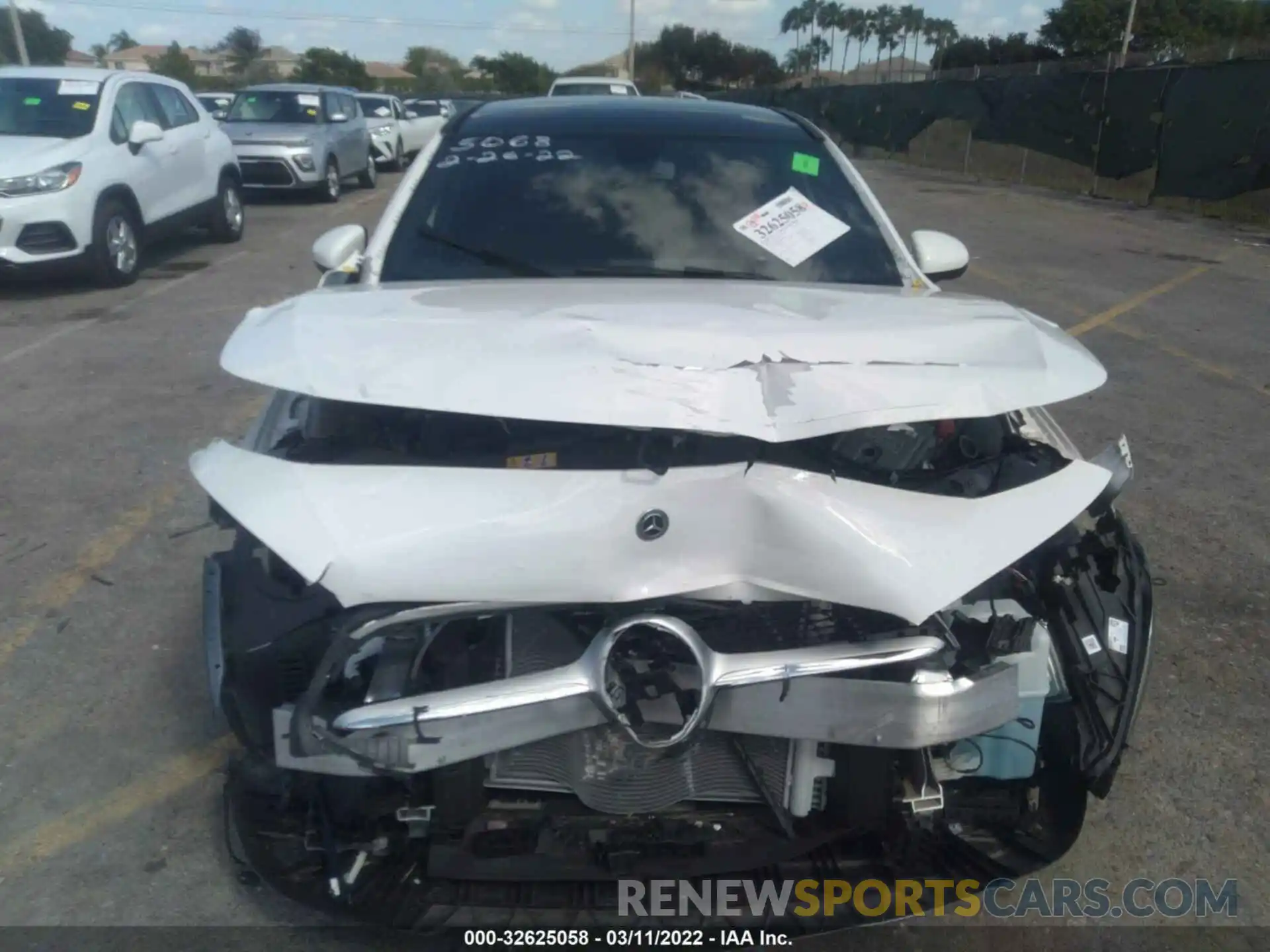 6 Photograph of a damaged car W1K3G4EB1MJ305068 MERCEDES-BENZ A-CLASS 2021