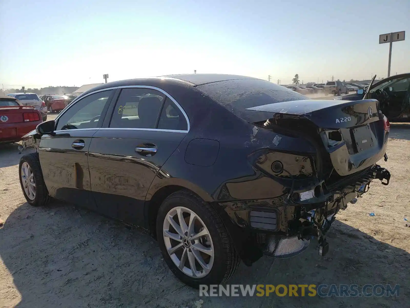 3 Photograph of a damaged car W1K3G4EB2MJ264725 MERCEDES-BENZ A-CLASS 2021