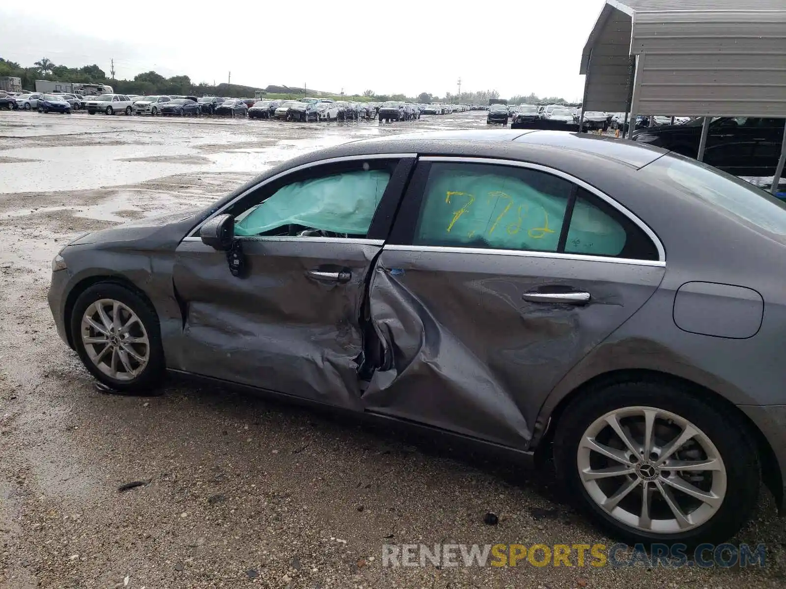 9 Photograph of a damaged car W1K3G4EB2MJ287602 MERCEDES-BENZ A-CLASS 2021